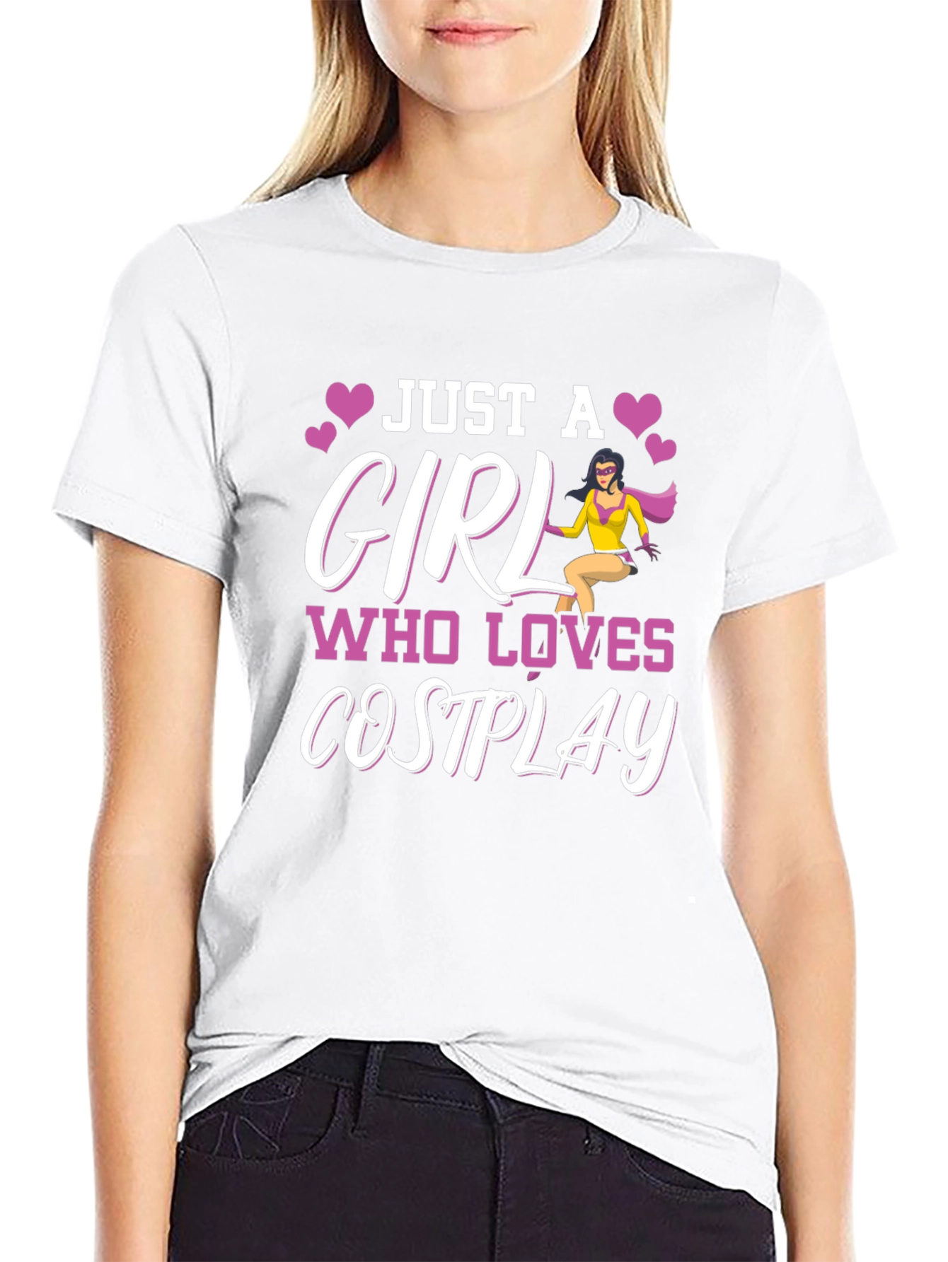 Just a Girl Who Loves Cosplay T-Shirt