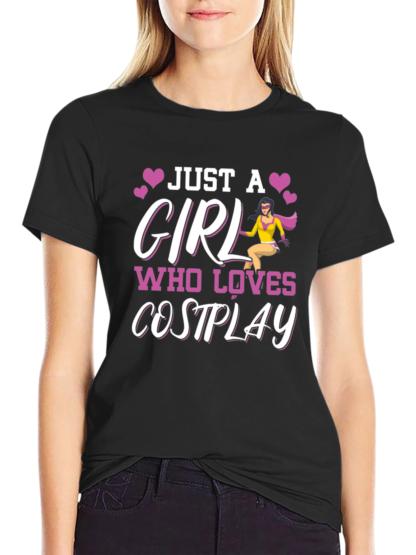 Just a Girl Who Loves Cosplay T-Shirt