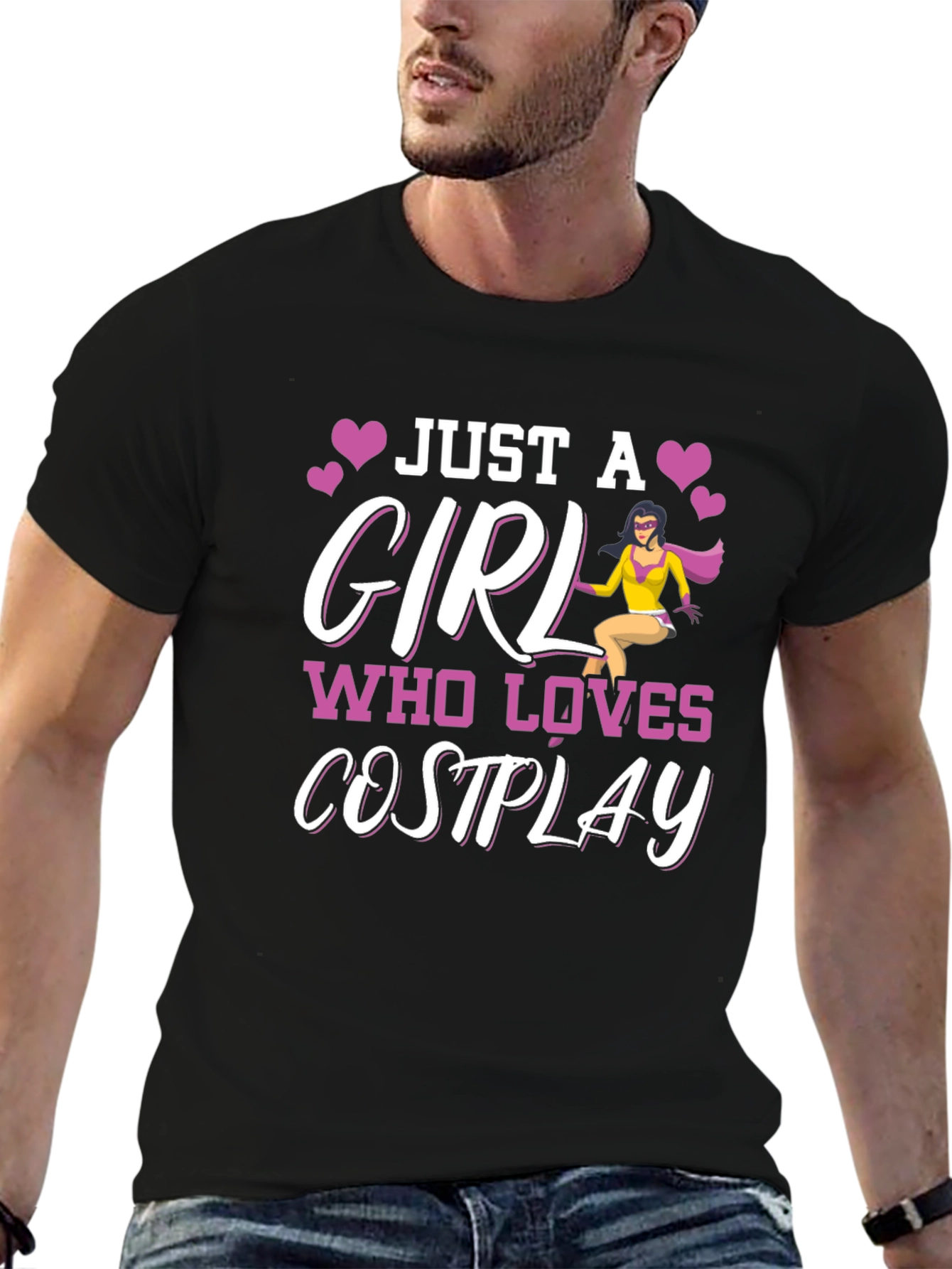 Just a Girl Who Loves Cosplay T-Shirt
