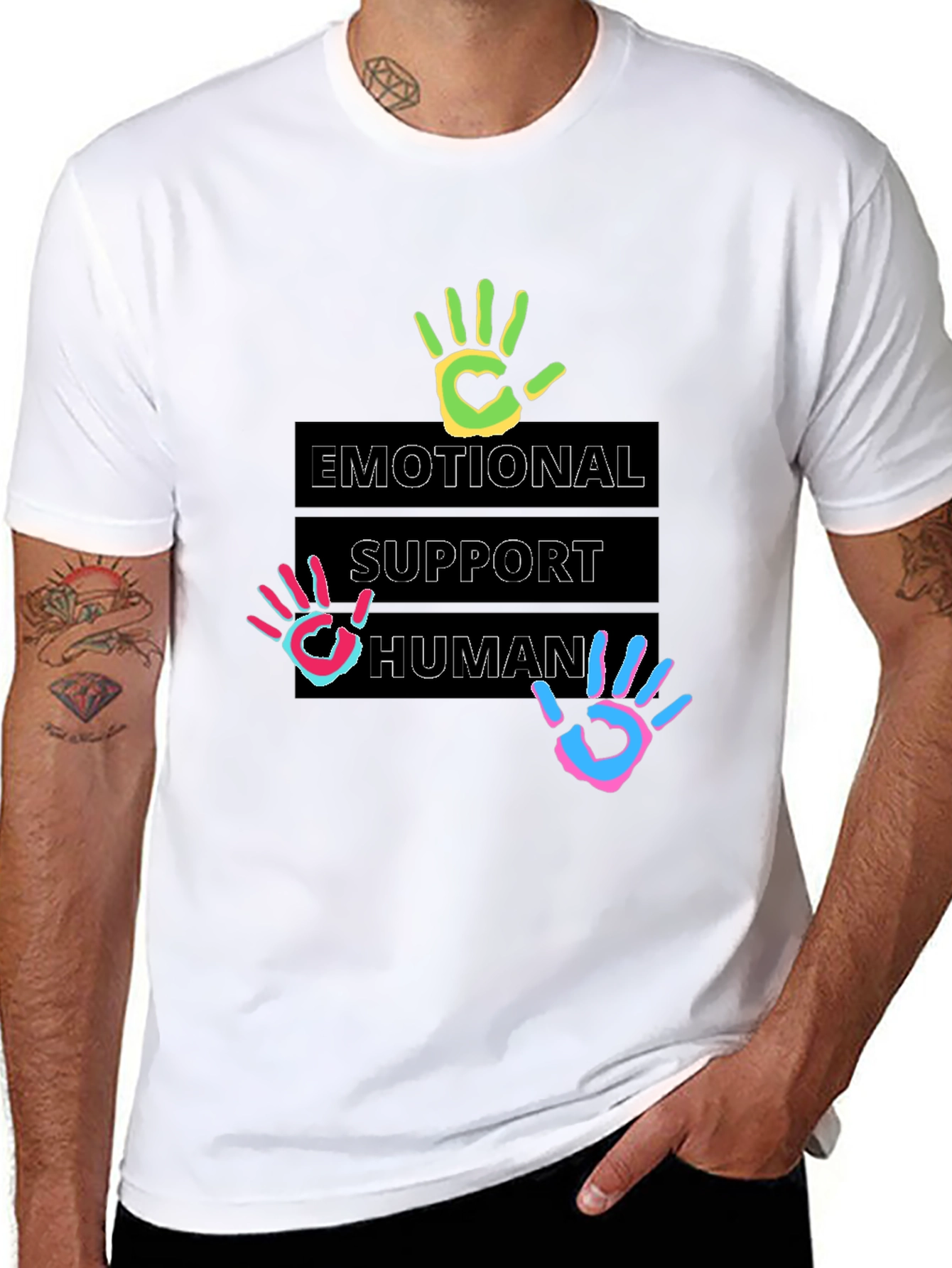 Emotional Support Human Graphic Tee