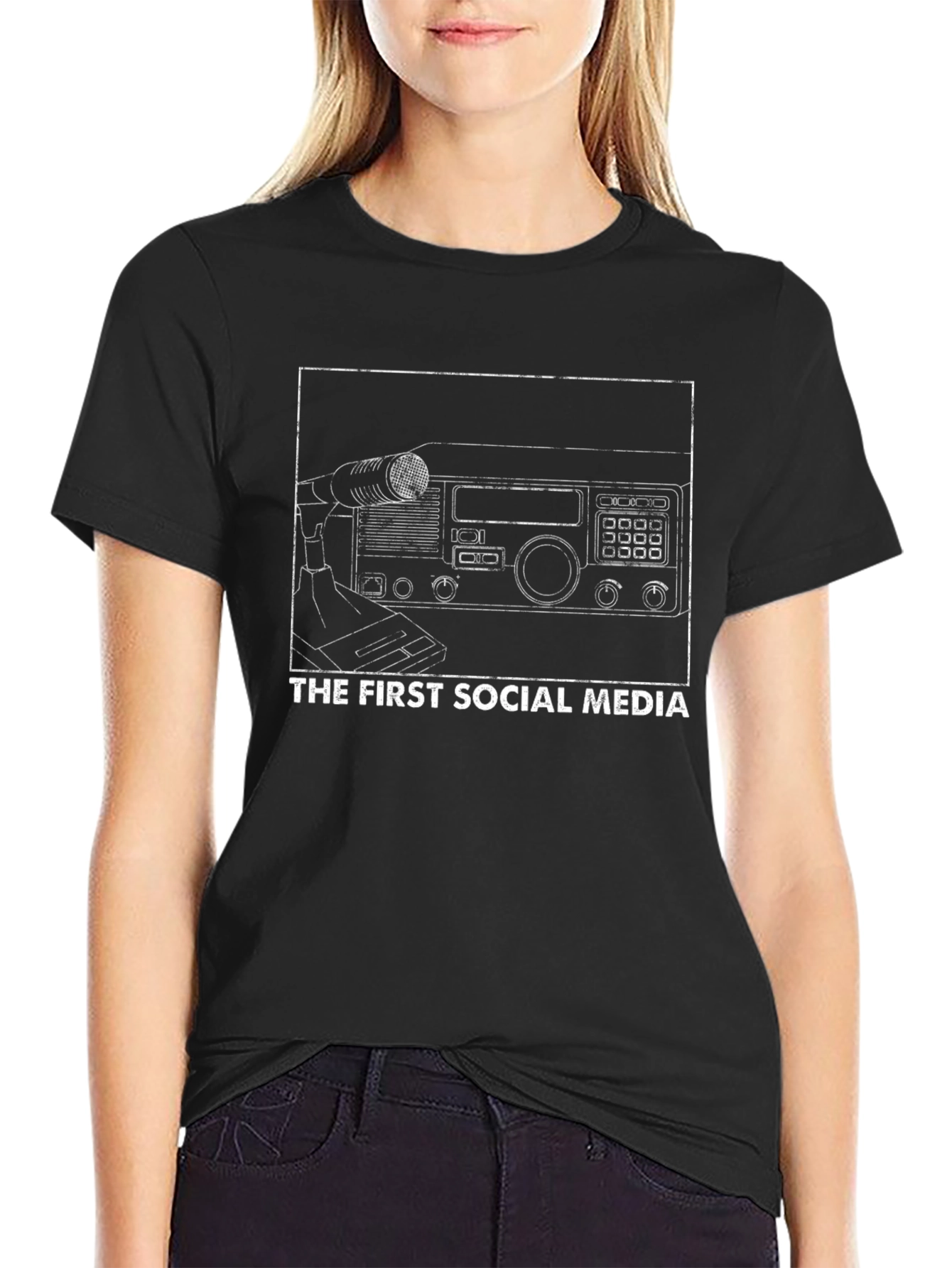 The First Social Media Ham Radio T-Shirt