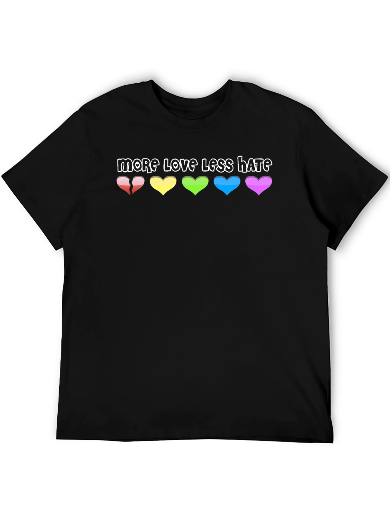 More Love Less Hate Graphic Tee
