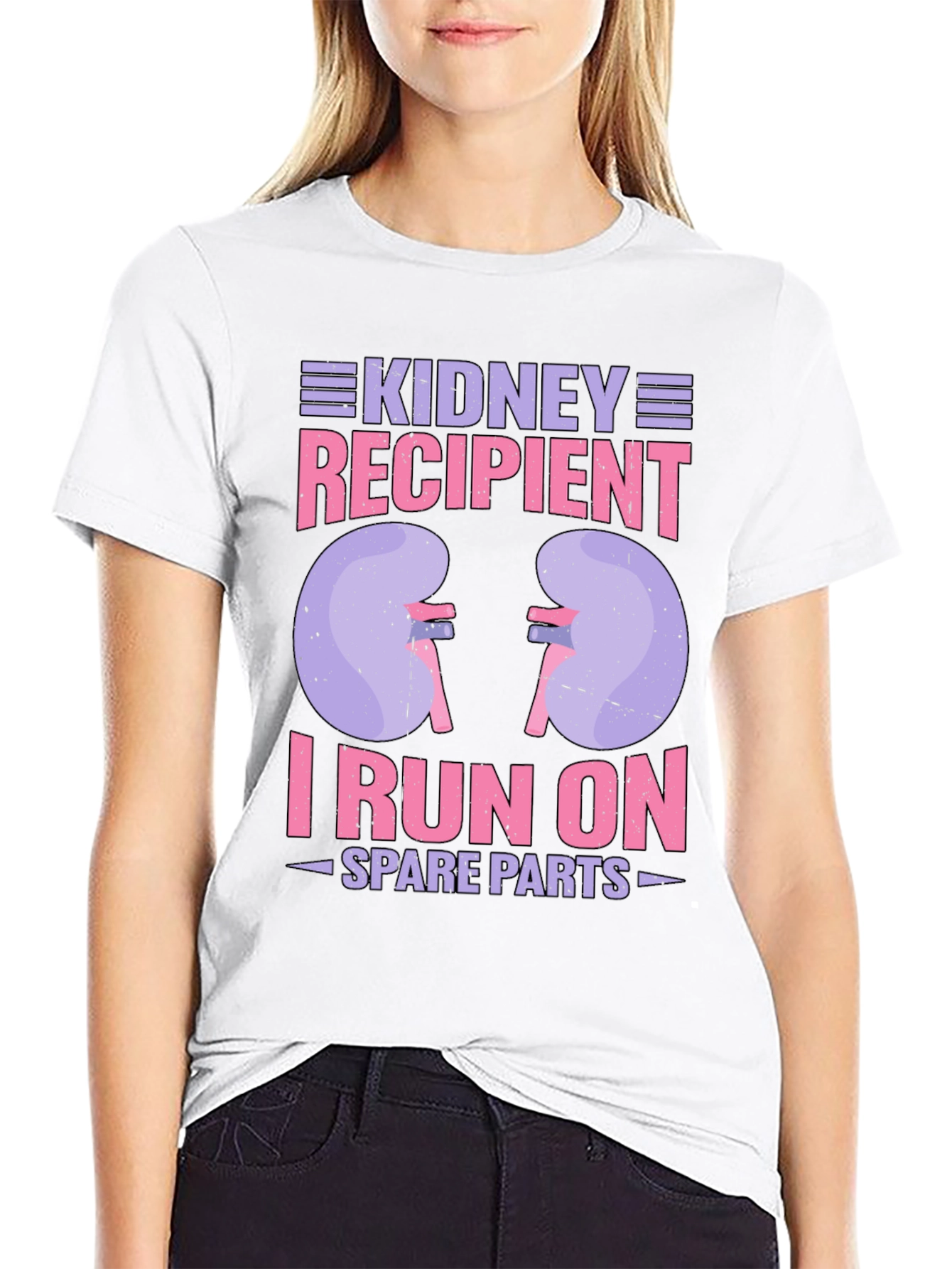 Kidney Recipient Spare Parts Graphic Tee