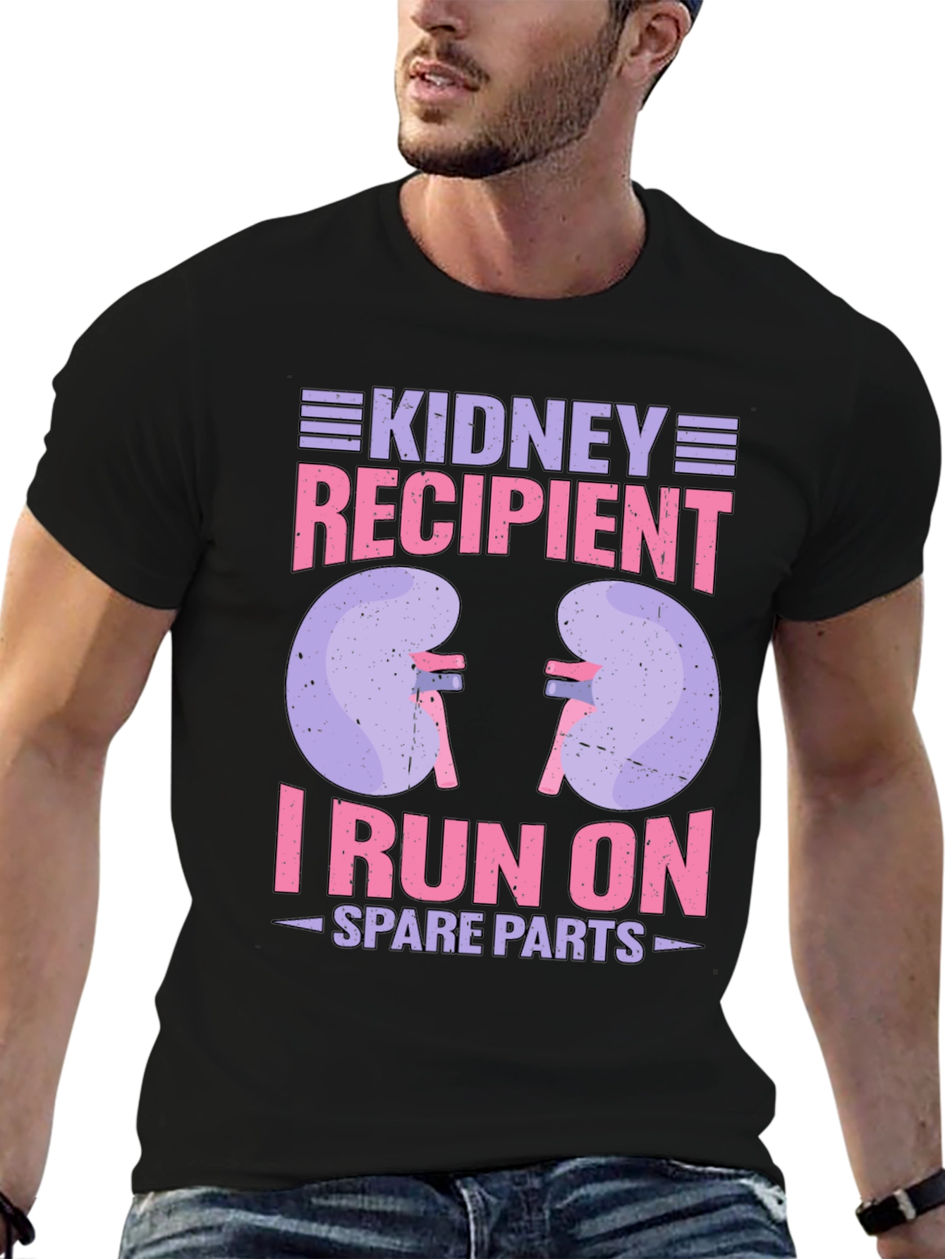 Kidney Recipient Spare Parts Graphic Tee