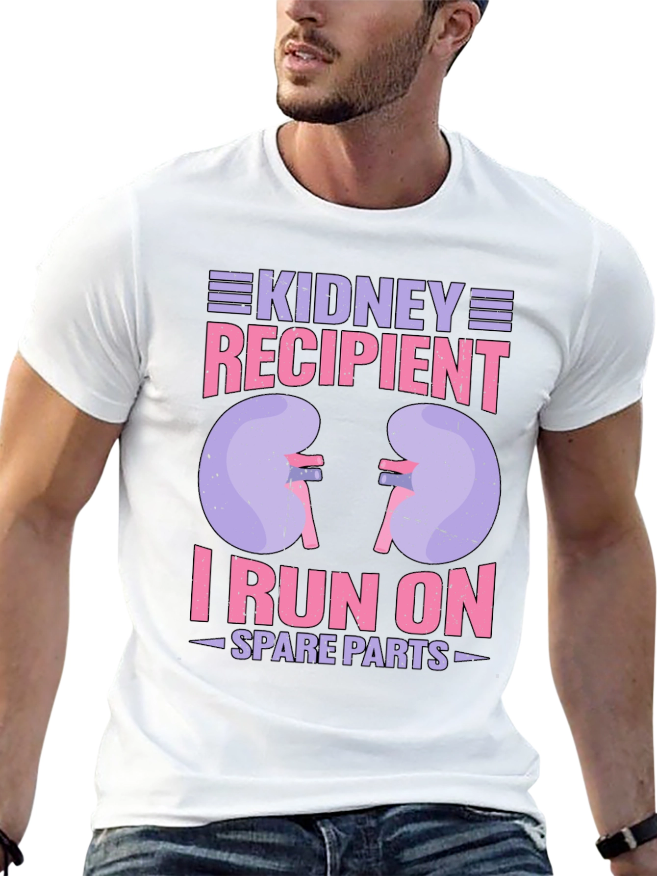 Kidney Recipient Spare Parts Graphic Tee