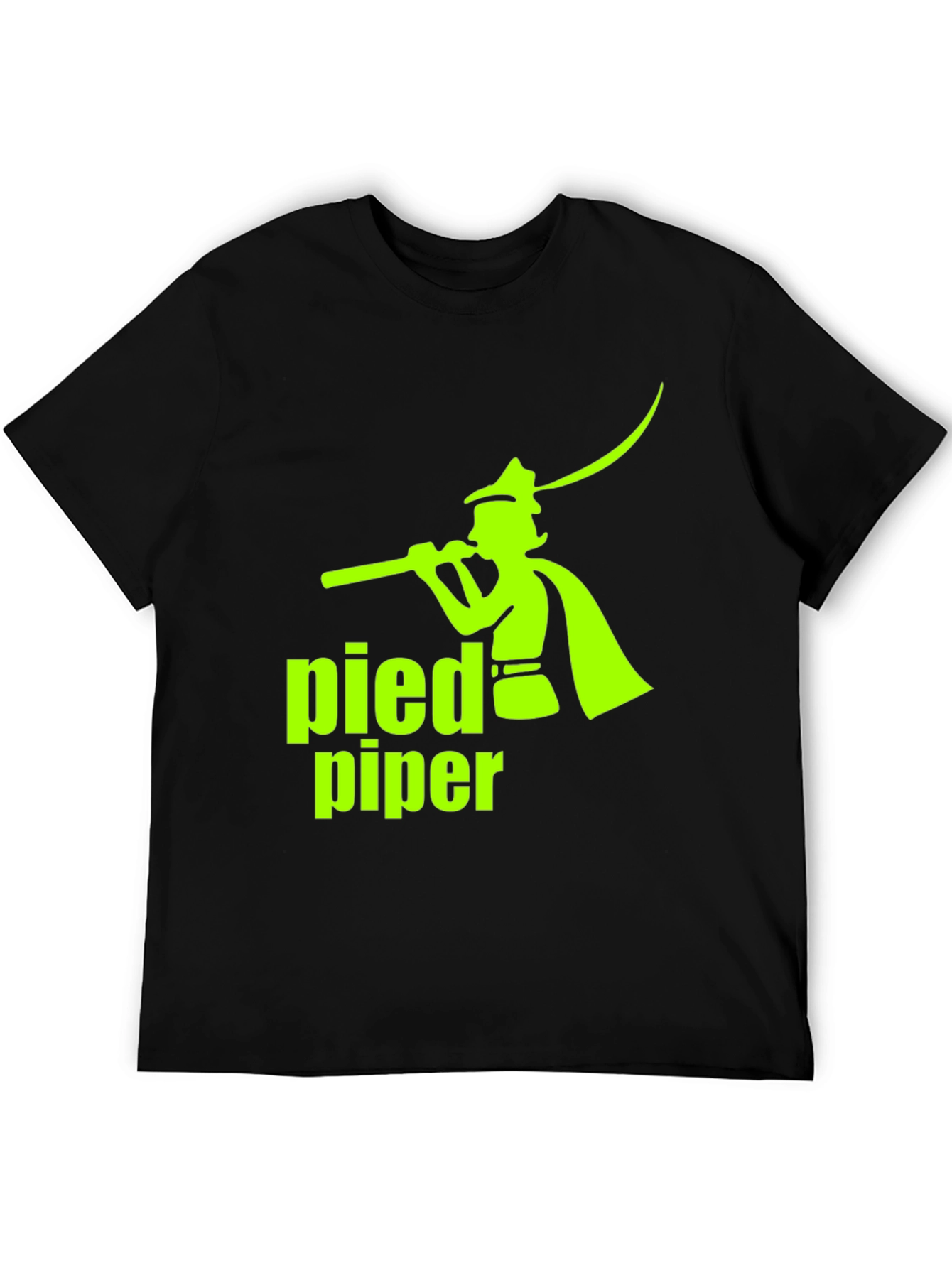 Pied Piper Graphic T-Shirt - Classic Black Tee