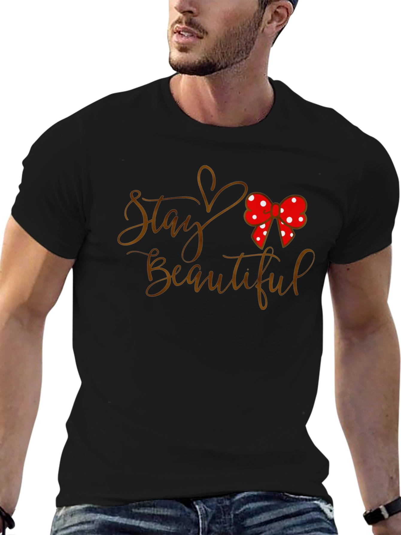 Stay Beautiful Minnie Mouse Bow T-Shirt