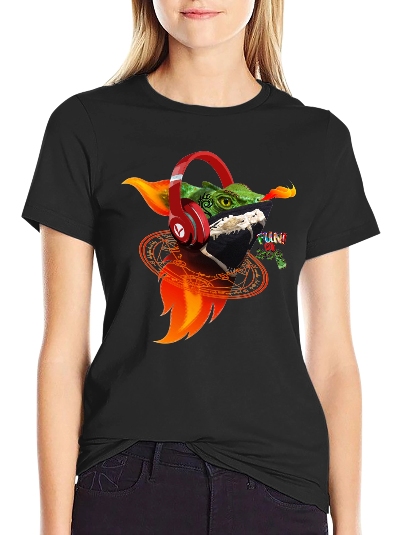 Lizard DJ Graphic Tee