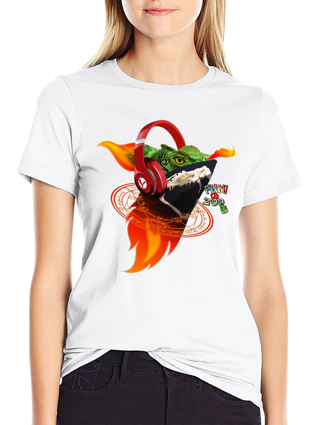 Lizard DJ Graphic Tee