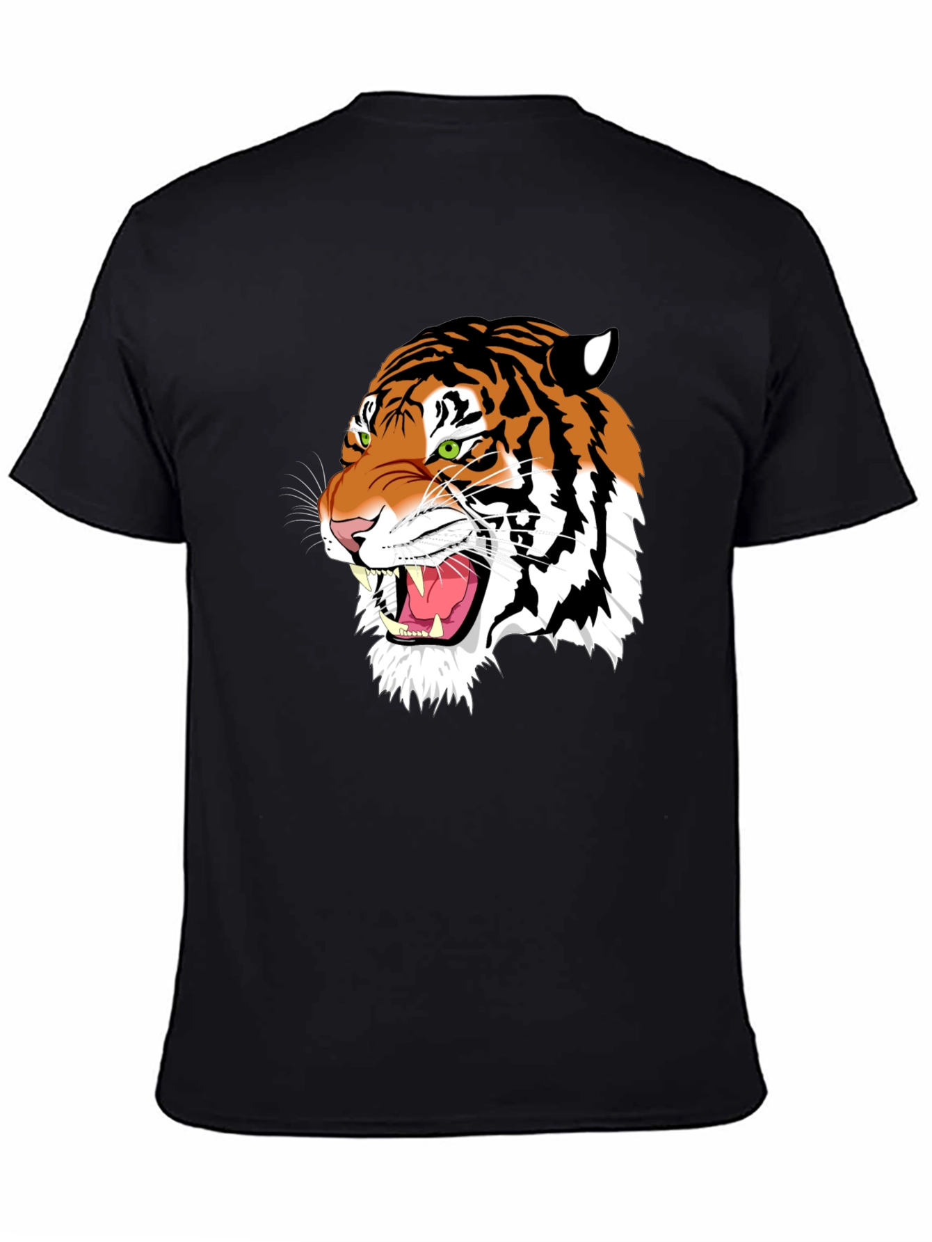 Tiger Graphic Tee - Black