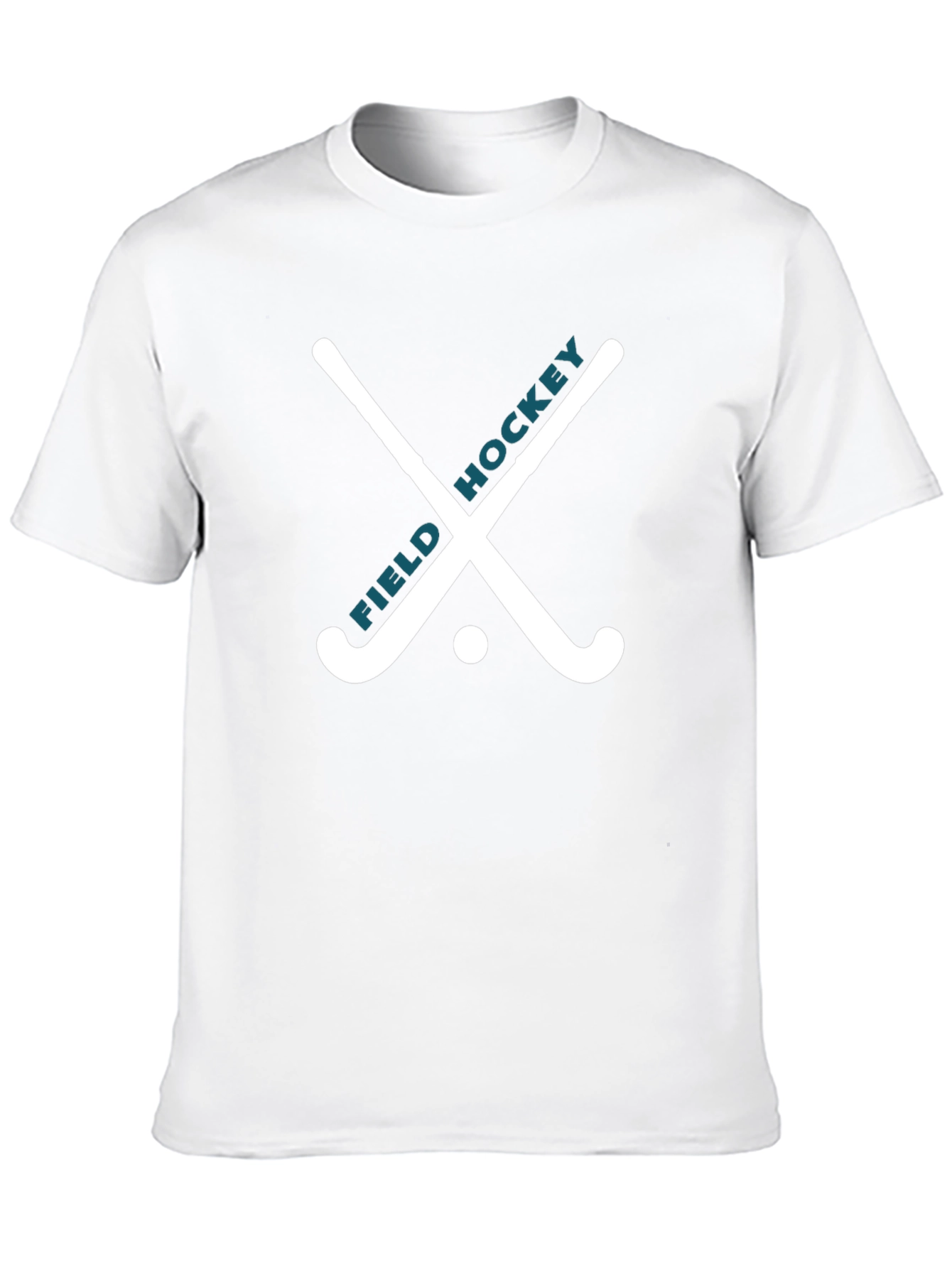 Field Hockey Graphic Tee - Hockey Sticks & Ball