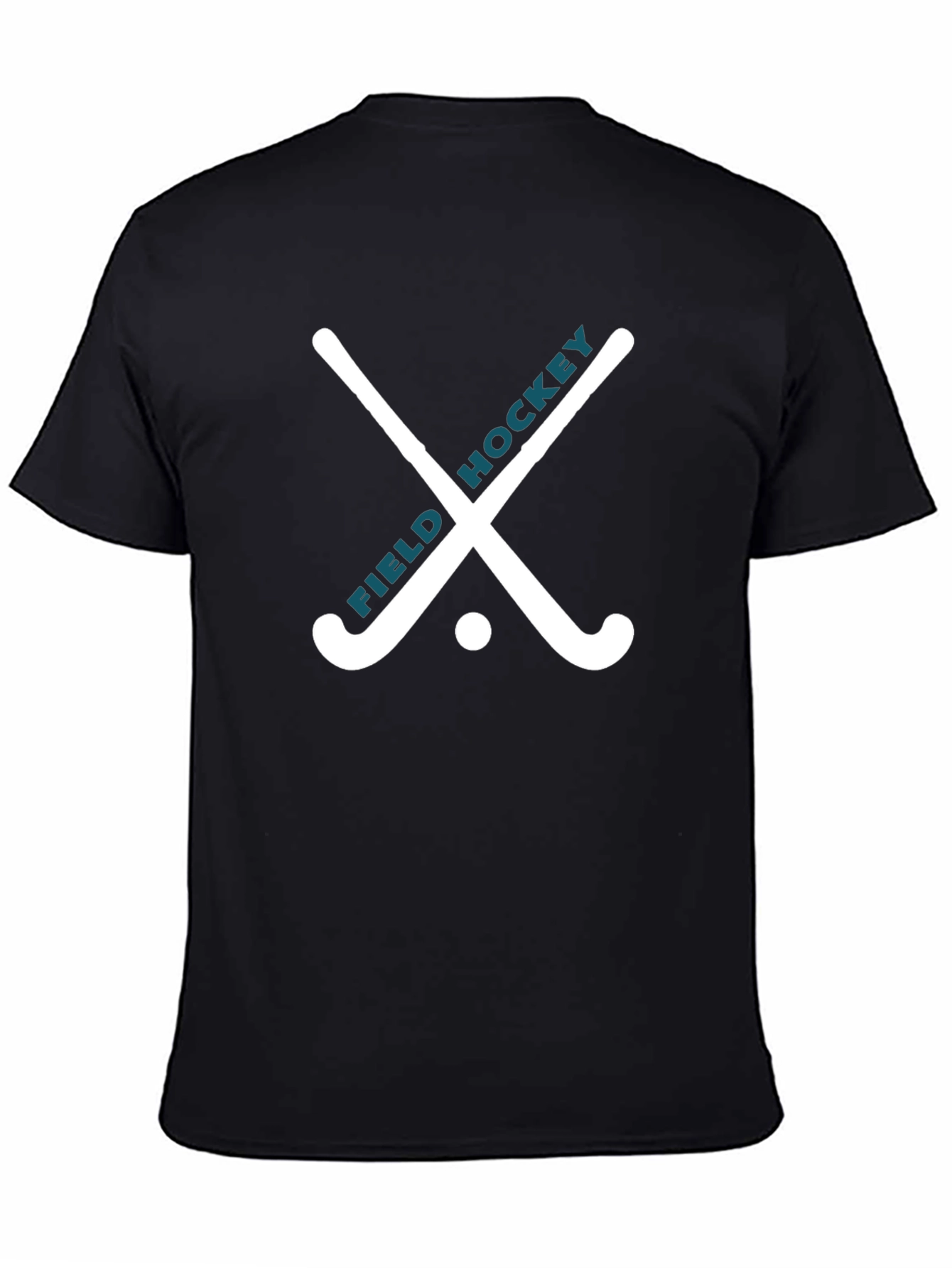 Field Hockey Graphic Tee - Hockey Sticks & Ball