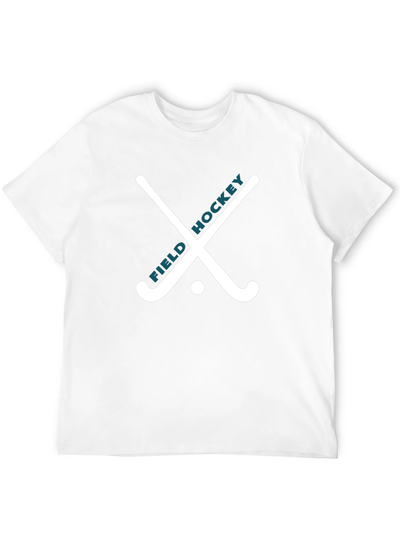 Field Hockey Graphic Tee - Hockey Sticks & Ball