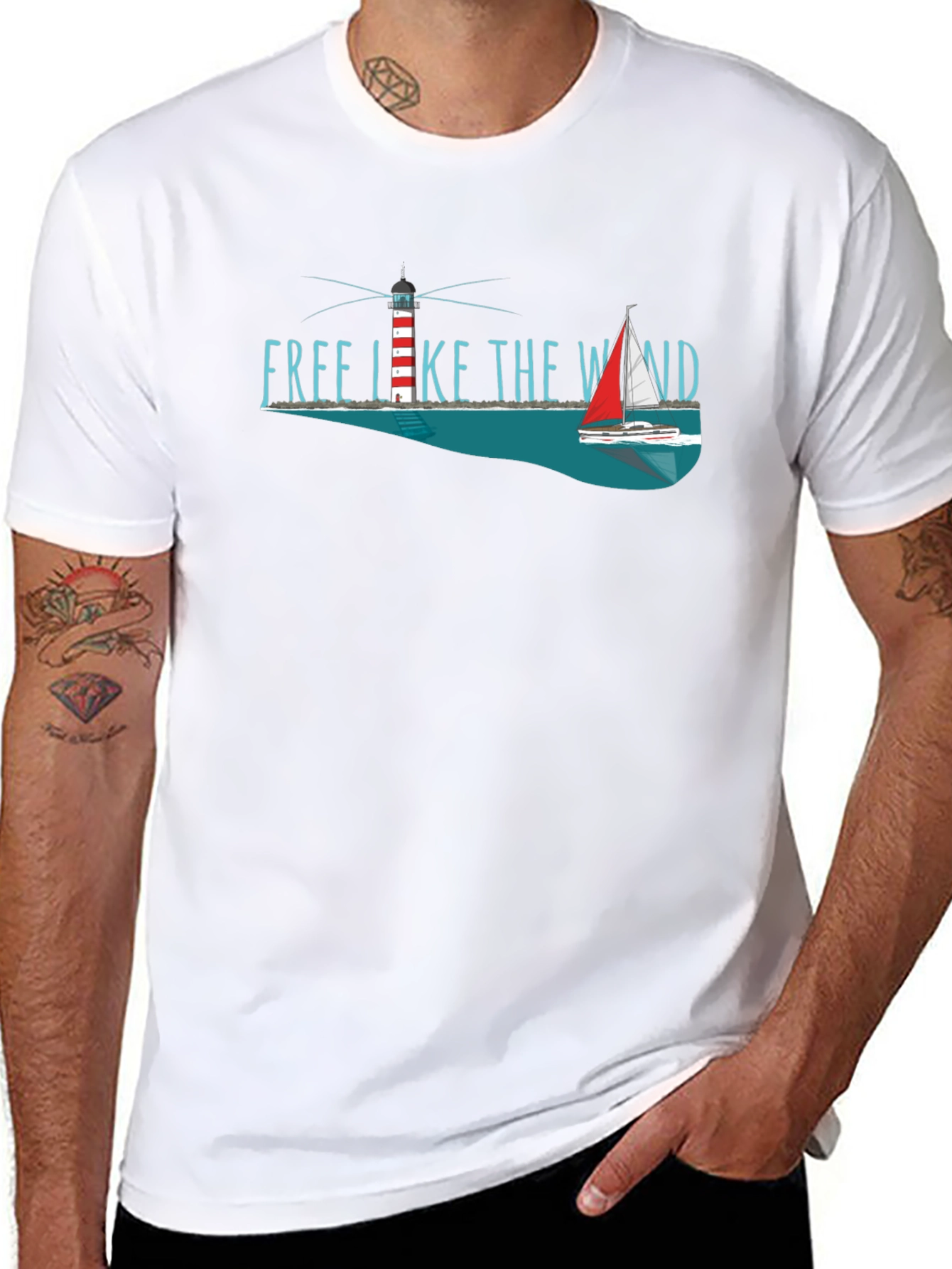 Free Like the Wind Graphic Tee
