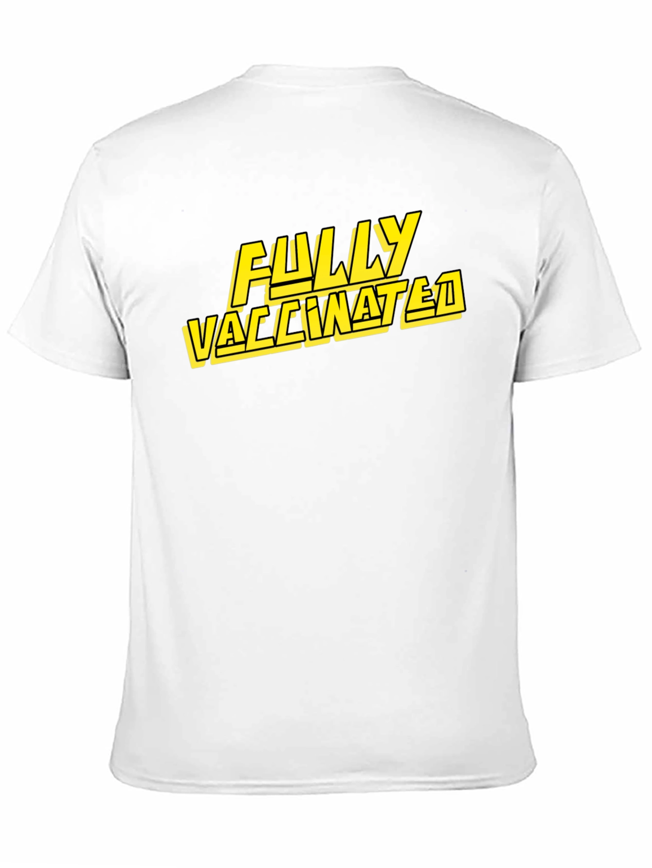 Fully Vaccinated Graphic Tee - Black T-Shirt