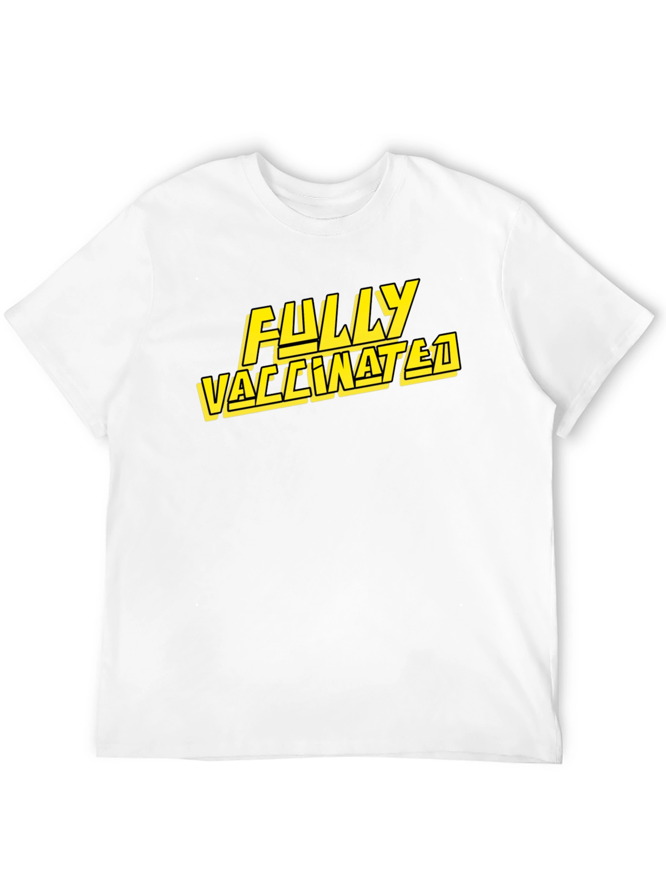 Fully Vaccinated Graphic Tee - Black T-Shirt
