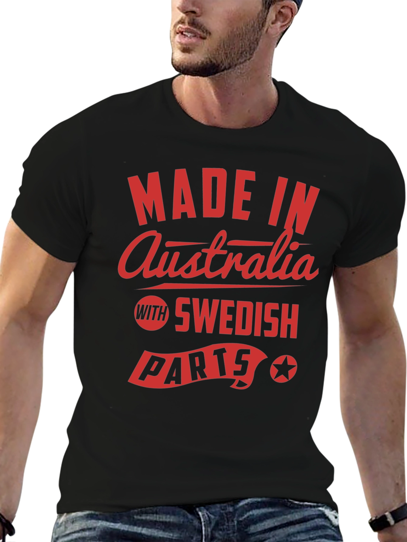 Made In Australia With Swedish Parts T-Shirt