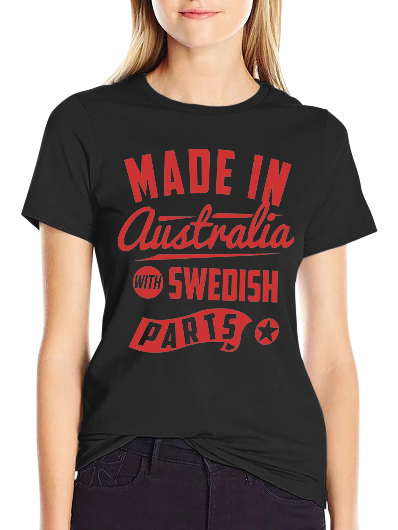 Made In Australia With Swedish Parts T-Shirt