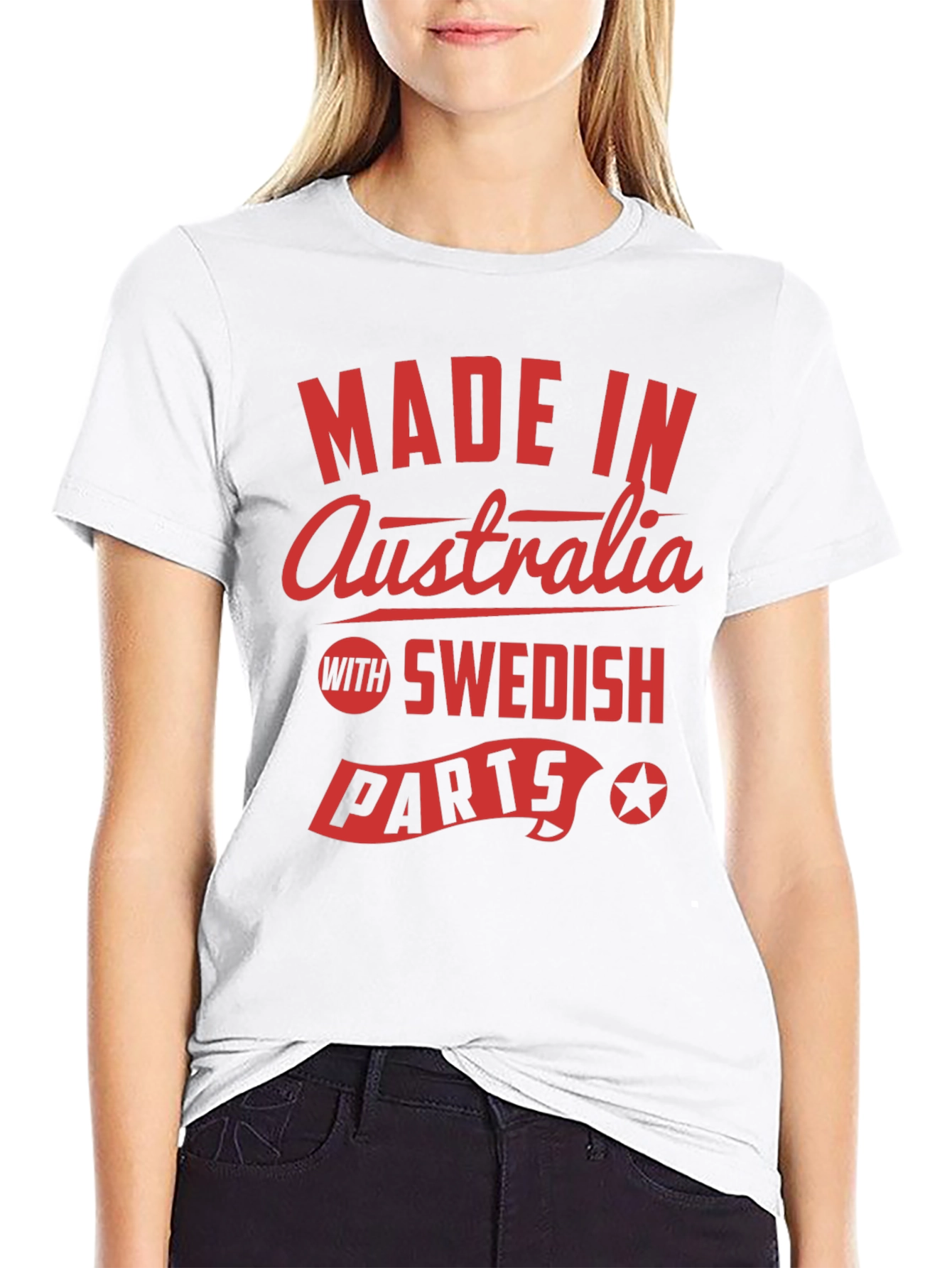 Made In Australia With Swedish Parts T-Shirt
