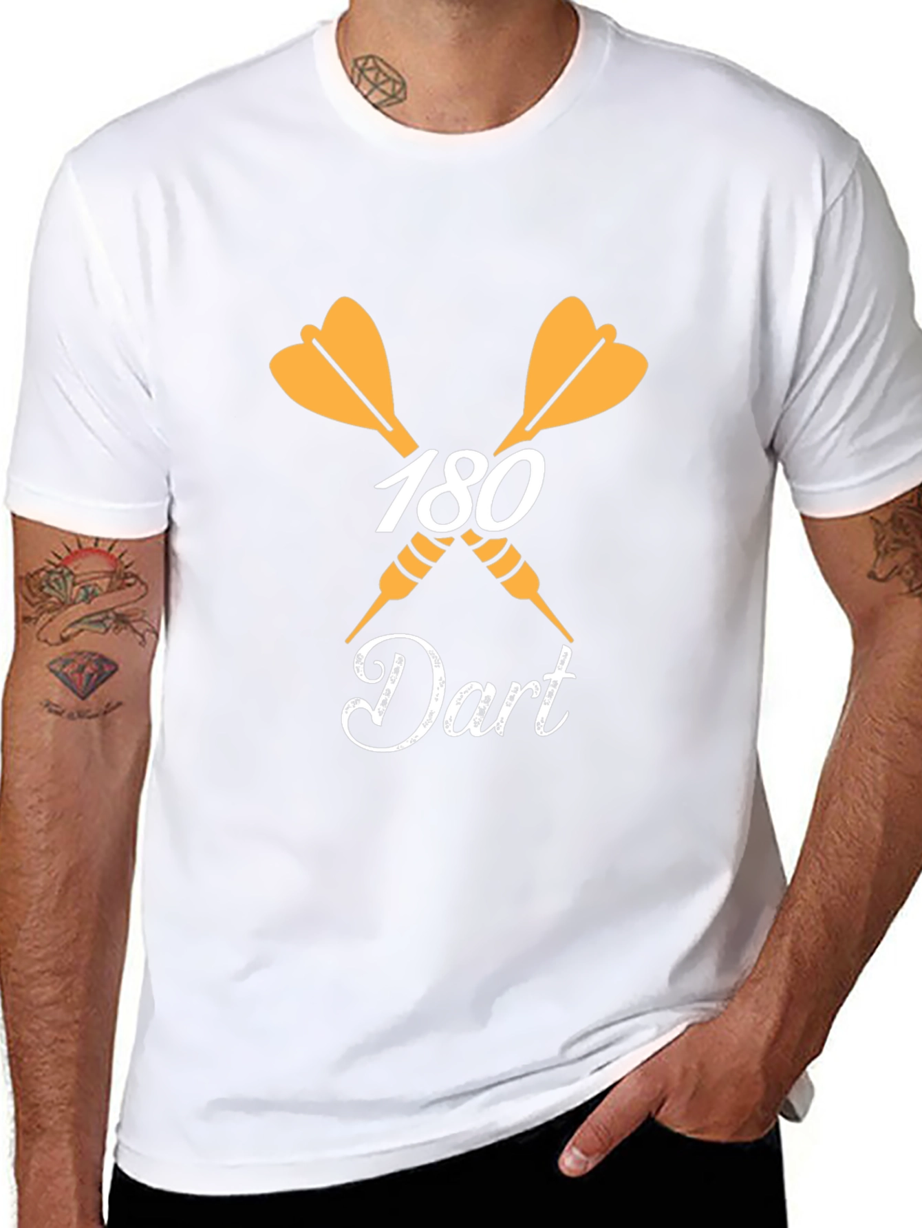 180 Dart T-Shirt Dart Player Tee