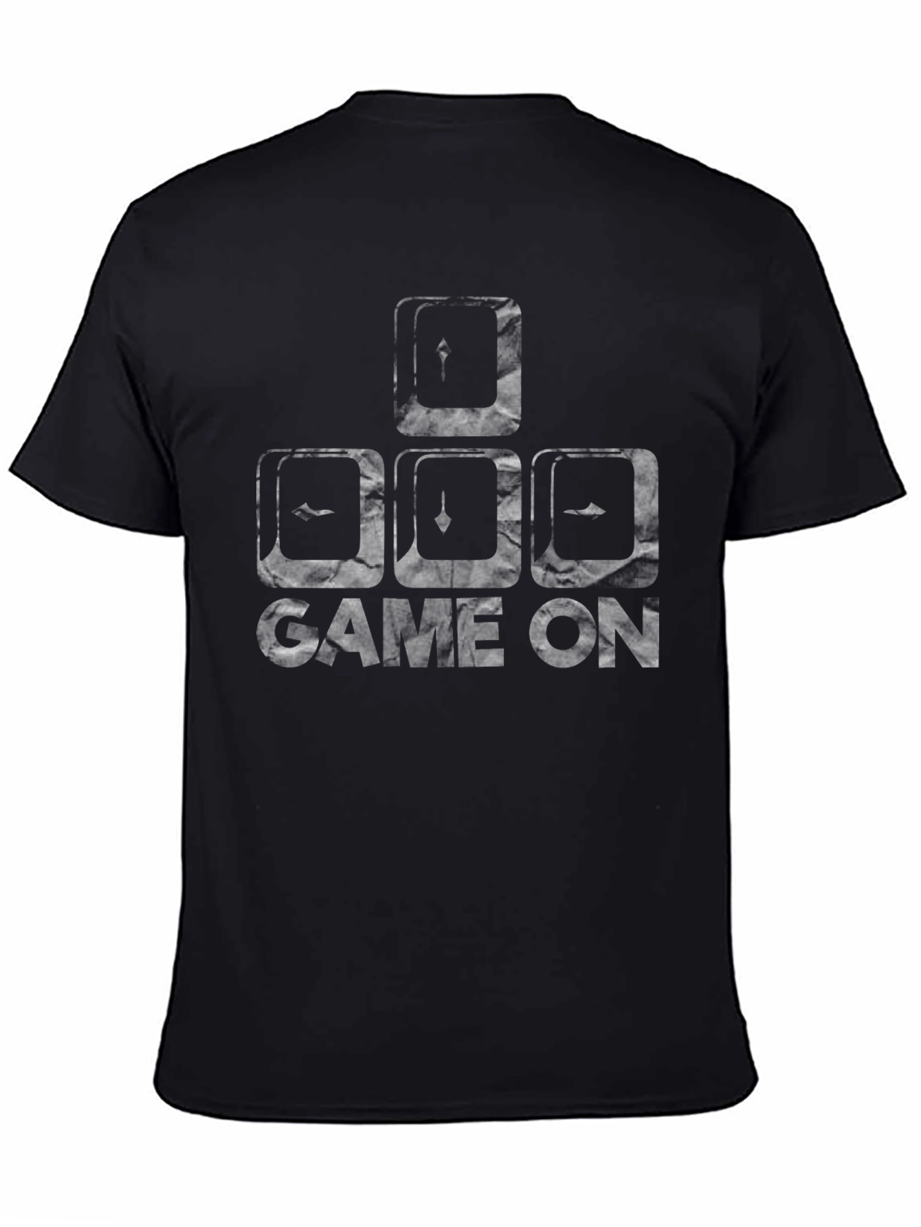 Game On! Gamer T-Shirt - Keyboard Key Design