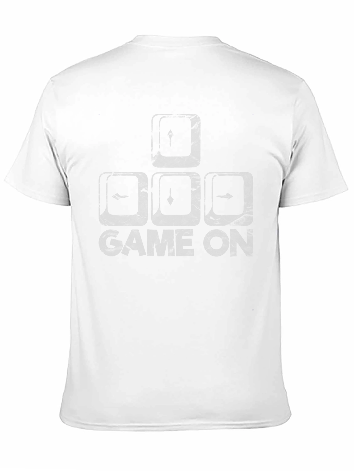 Game On! Gamer T-Shirt - Keyboard Key Design