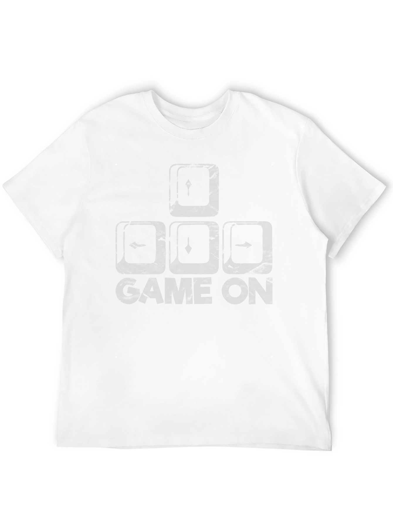 Game On! Gamer T-Shirt - Keyboard Key Design