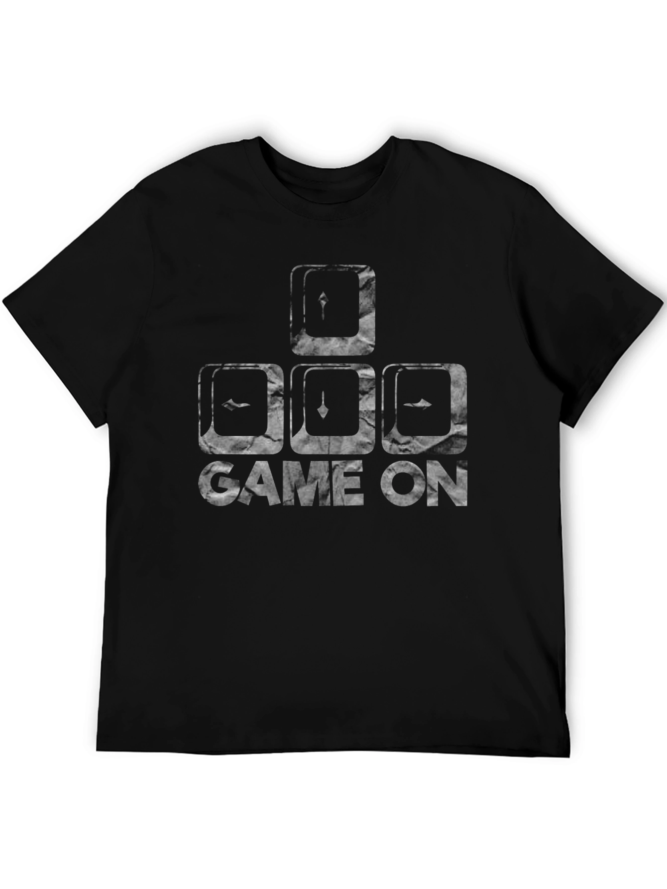 Game On! Gamer T-Shirt - Keyboard Key Design