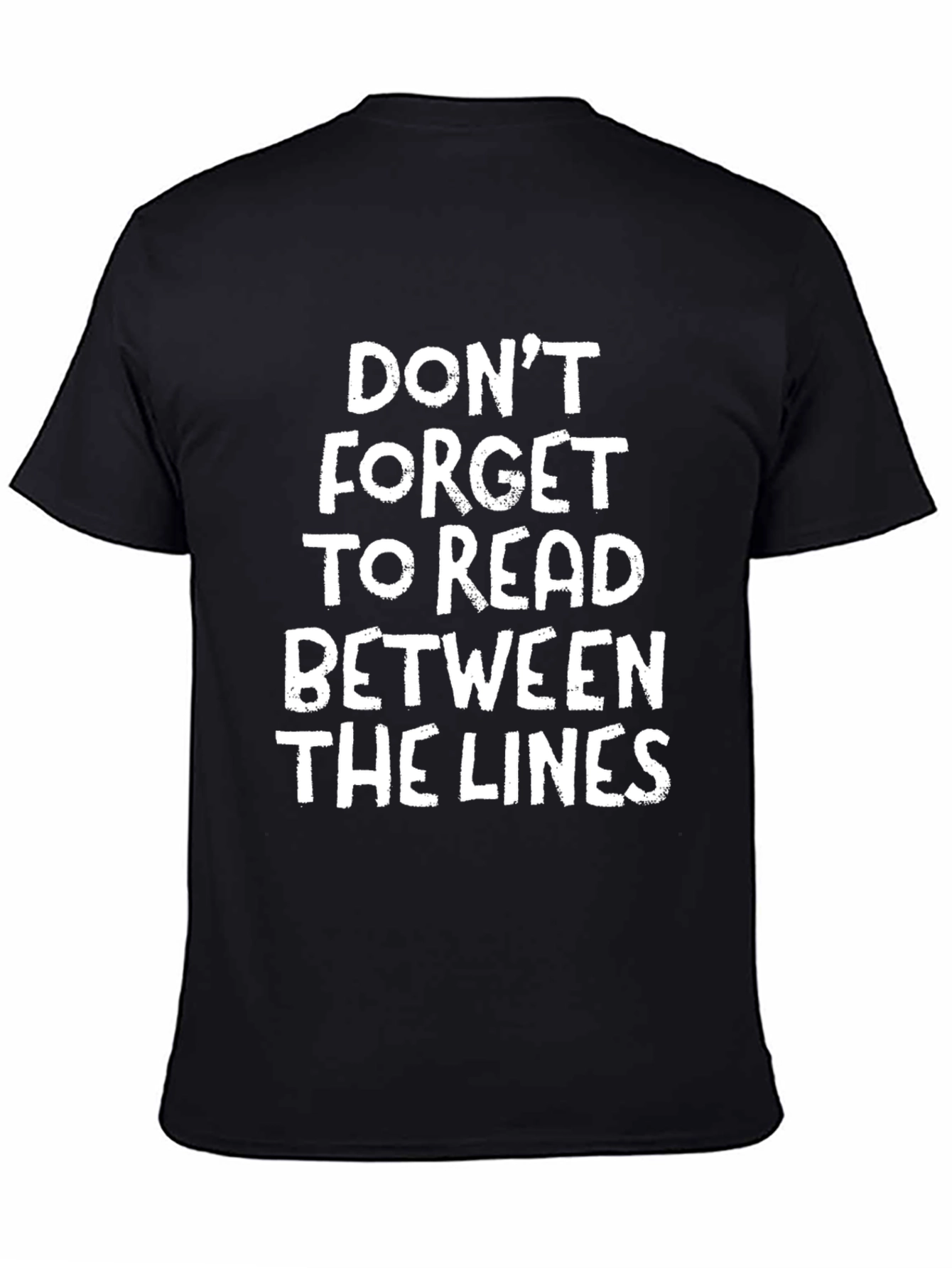 Read Between the Lines Graphic T-Shirt