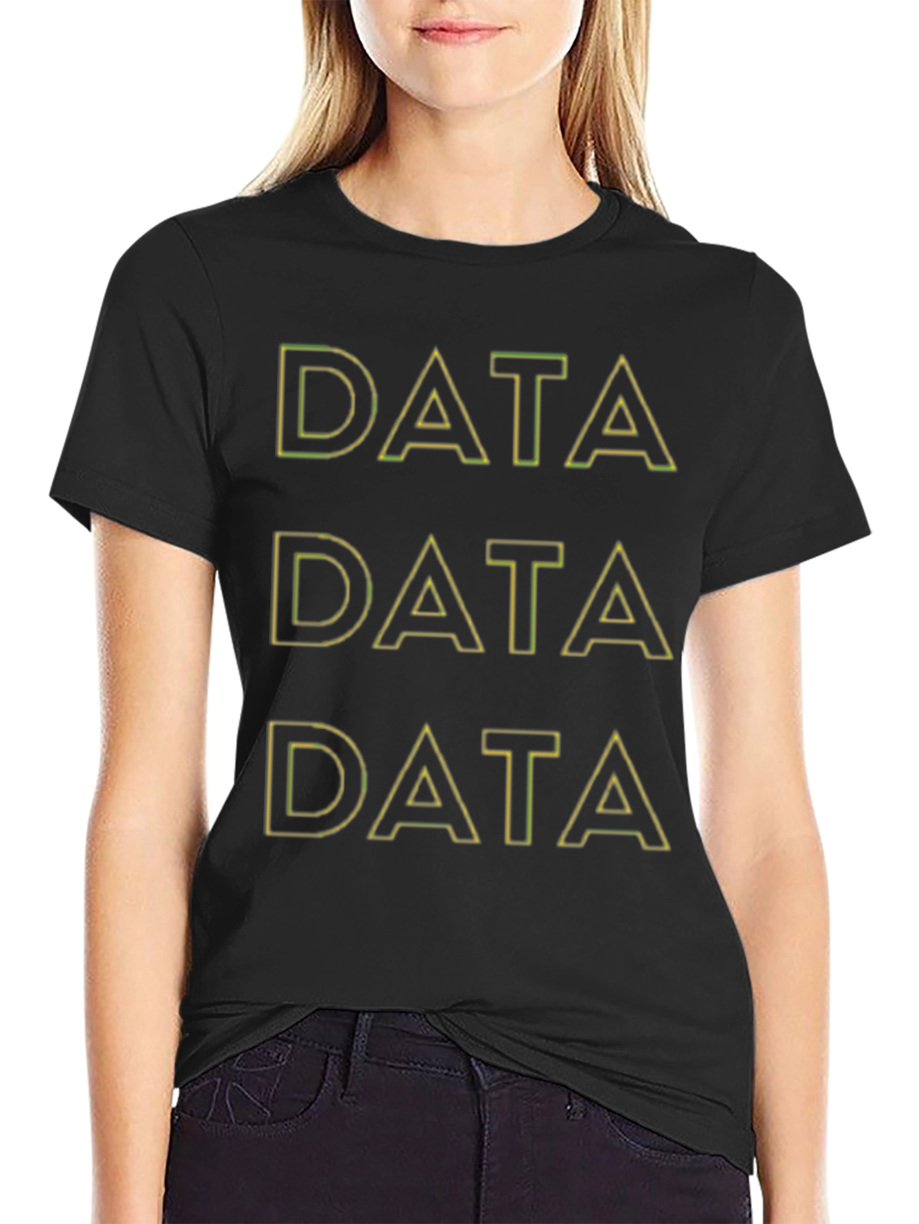 Data Black T-Shirt - Programmer Coder Tee