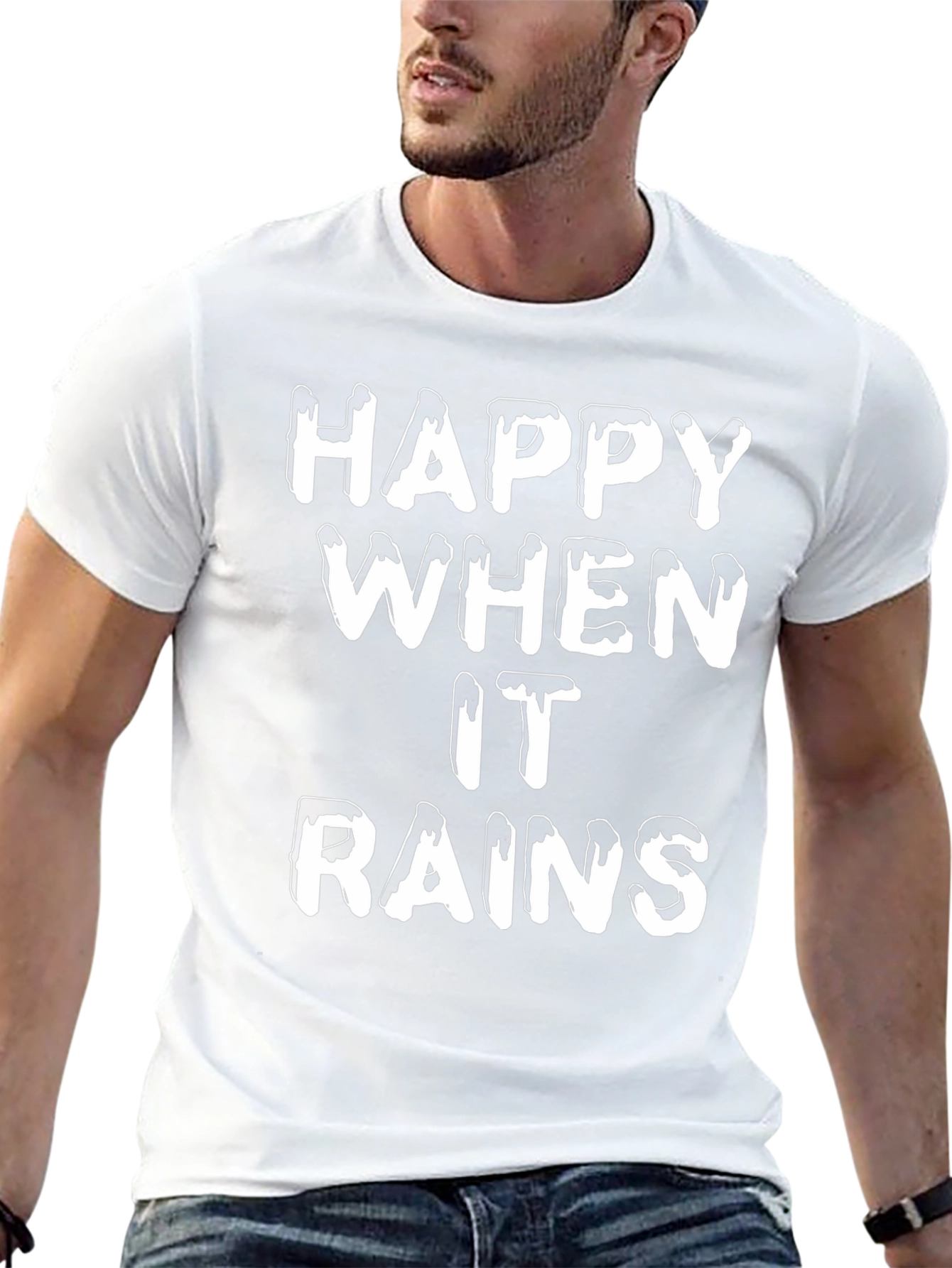 Happy When it Rains Graphic Tee