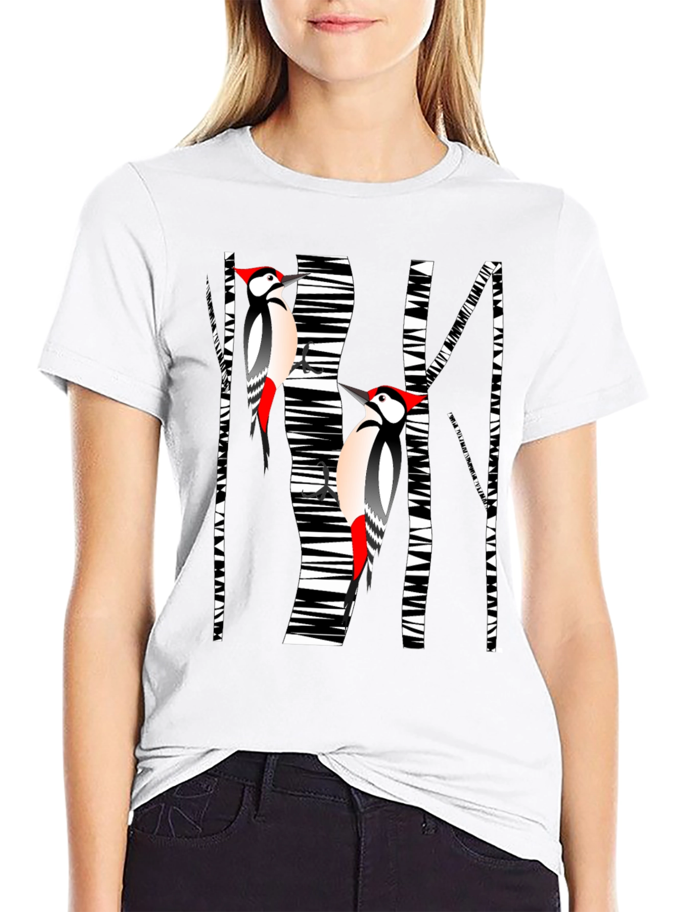 Woodpecker Graphic Tee