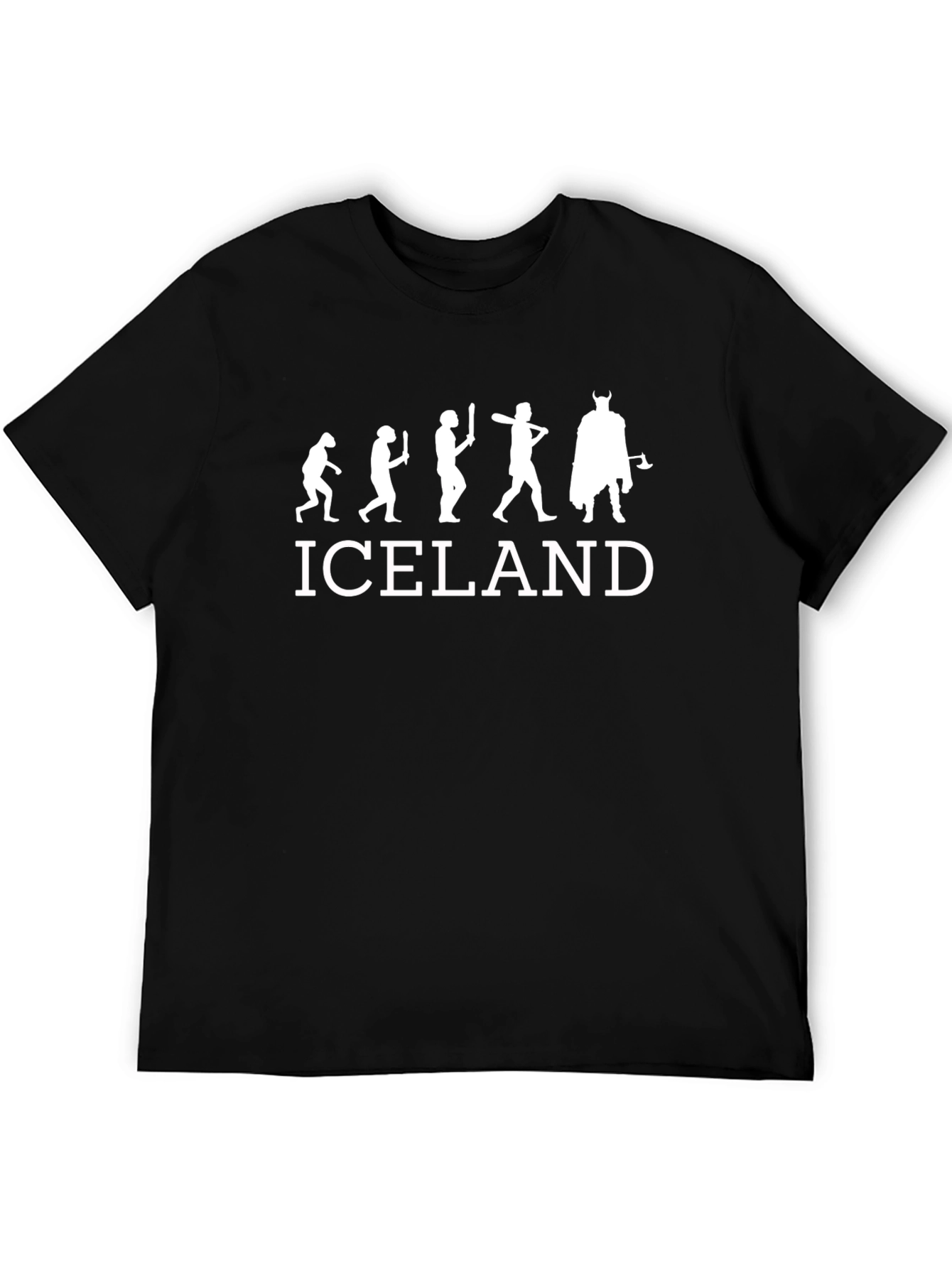 Iceland Evolution Viking T-Shirt