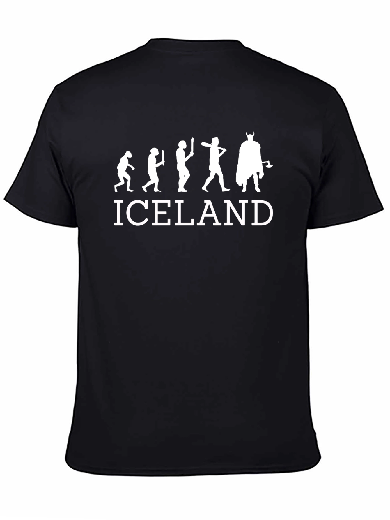 Iceland Evolution Viking T-Shirt