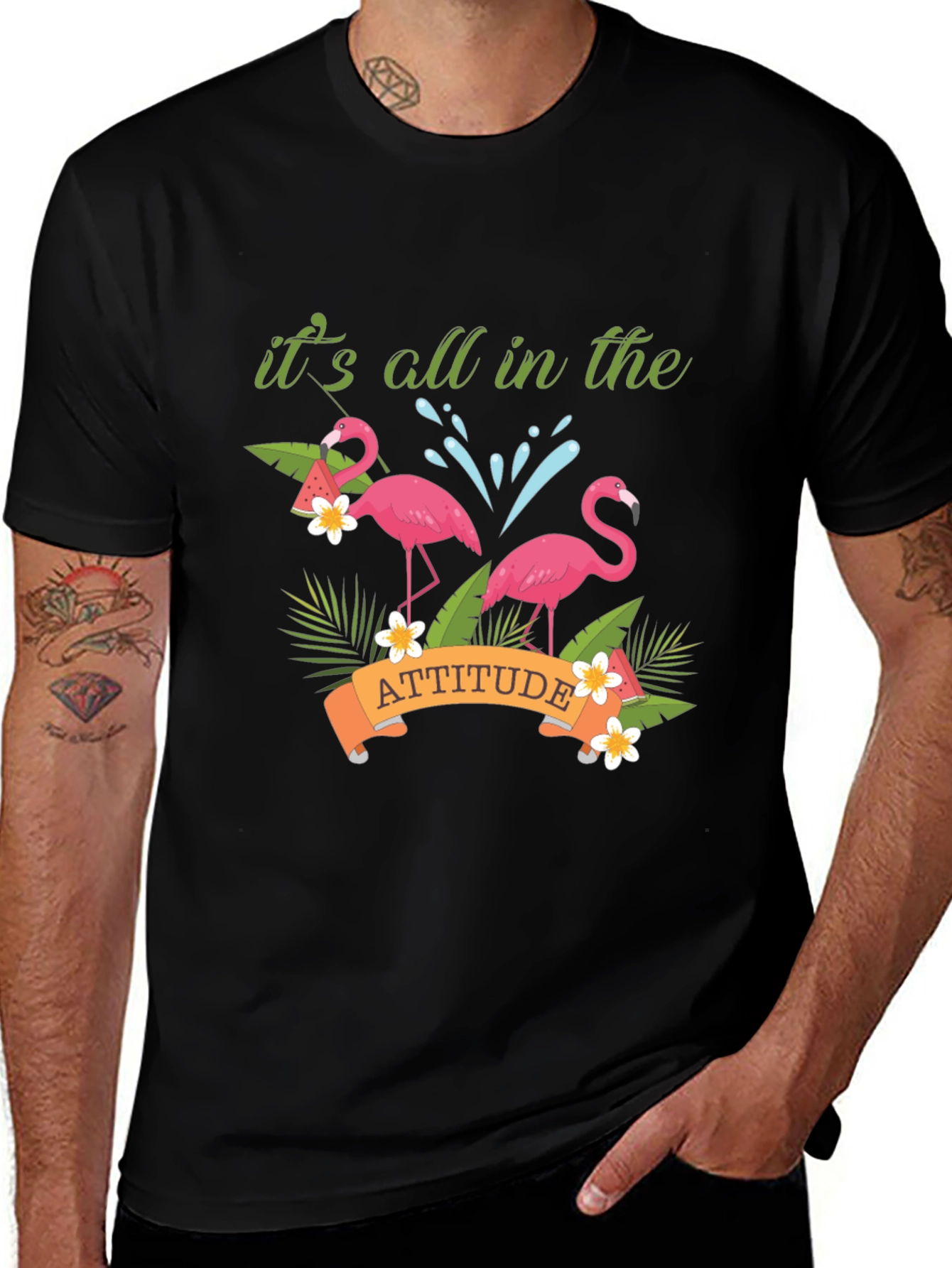 Flamingo Attitude T-Shirt