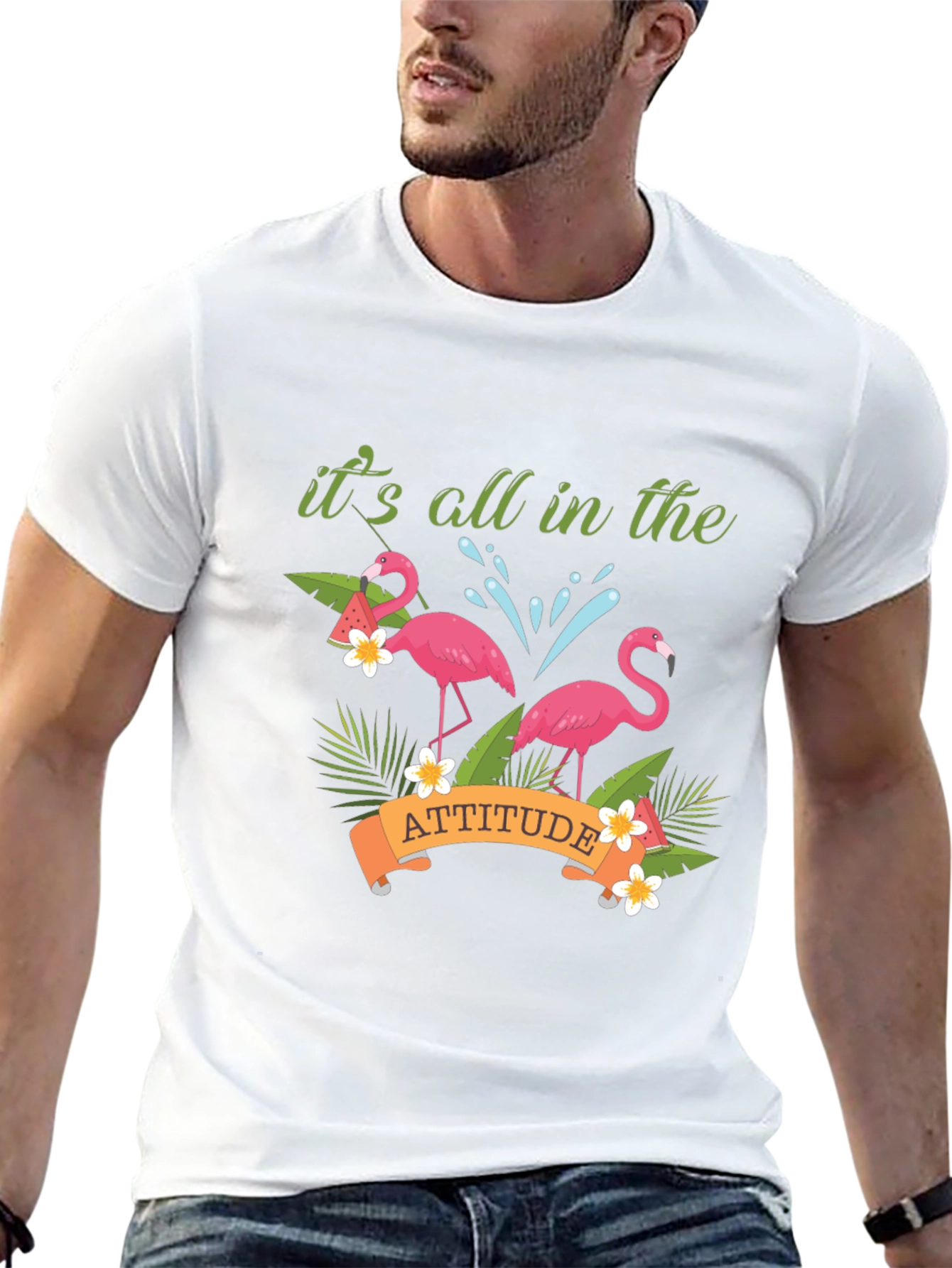 Flamingo Attitude T-Shirt