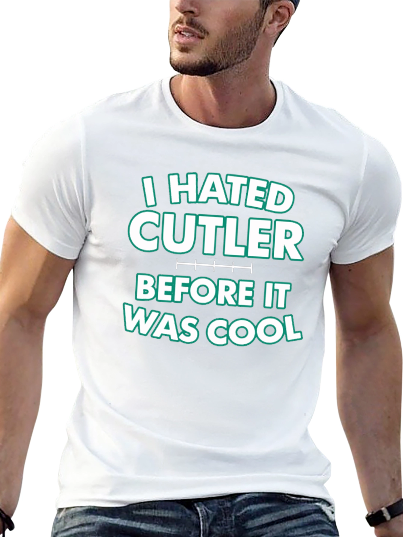 I Hated Cutler Black Graphic Tee