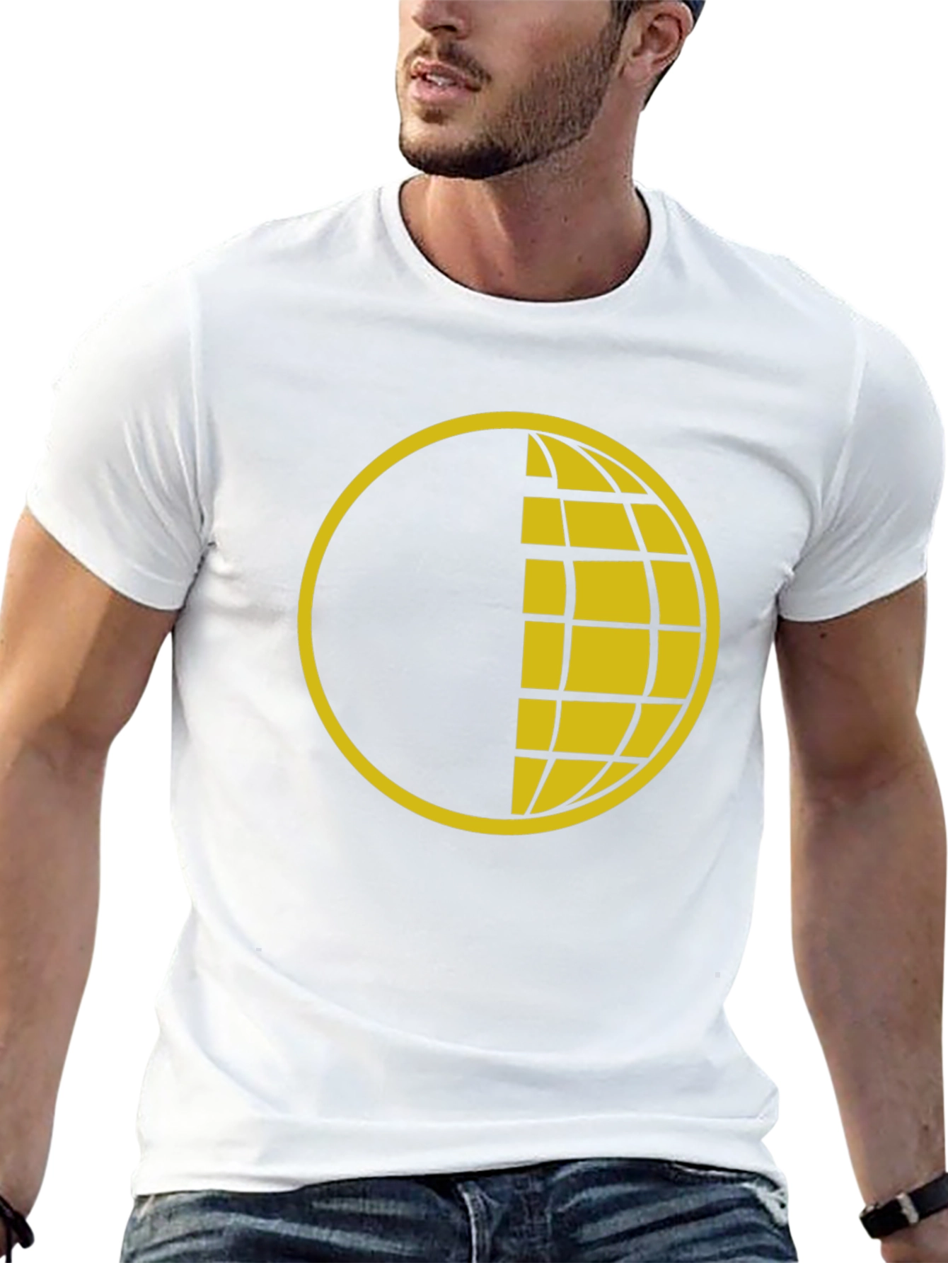 Globe Graphic Tee - Modern Design