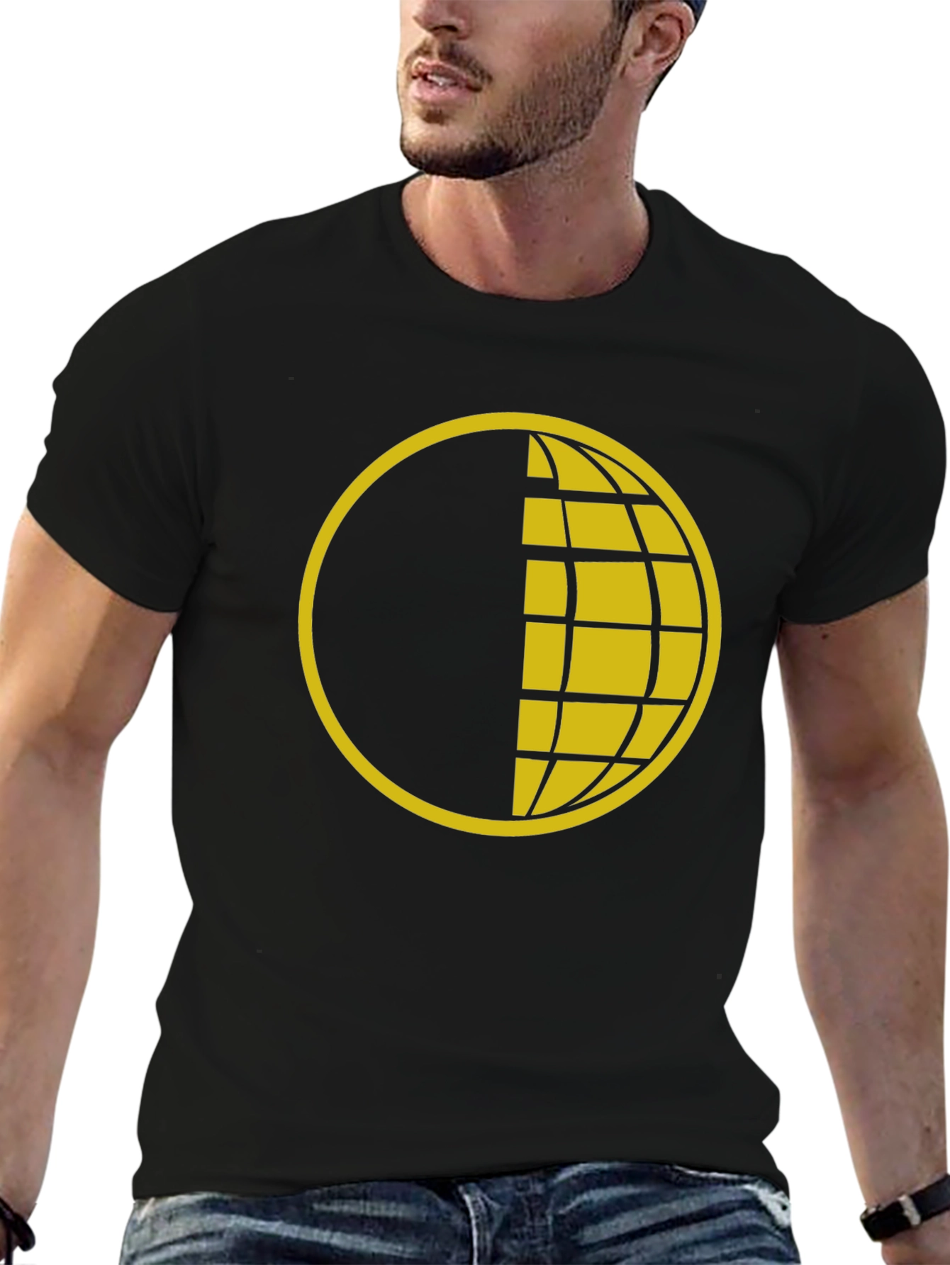 Globe Graphic Tee - Modern Design
