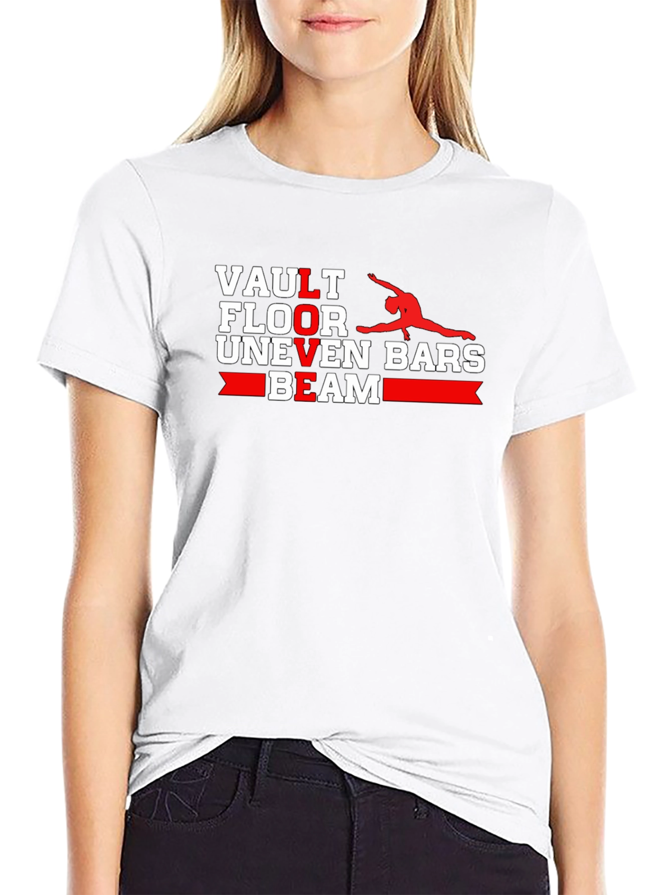 Gymnastics Love Tee