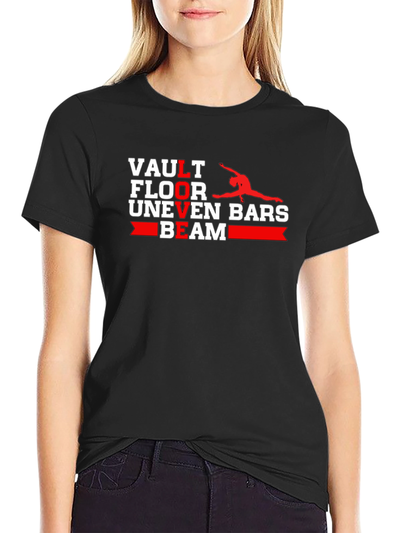 Gymnastics Love Tee