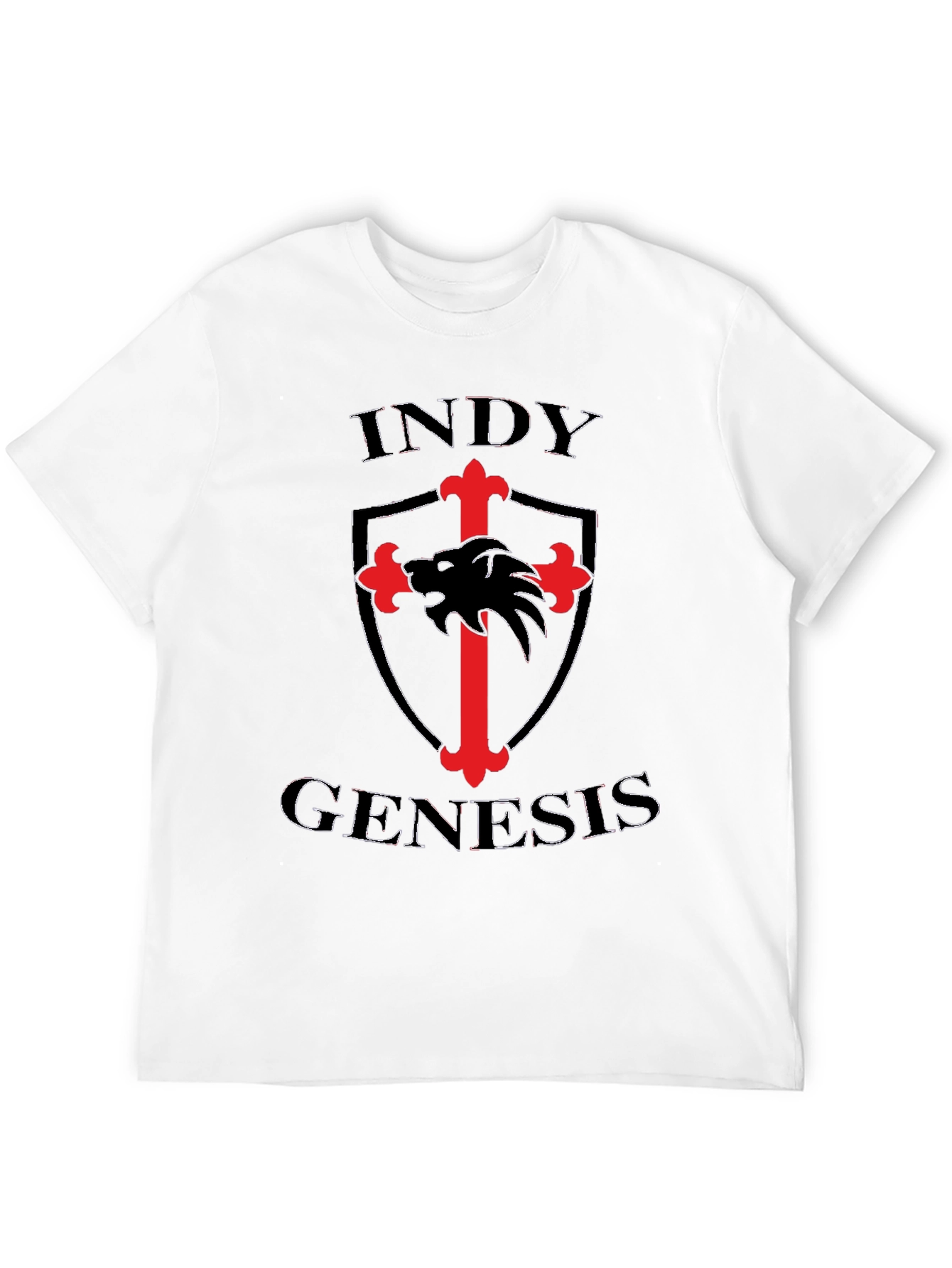 Indy Genesis Graphic Print Crew Neck T-Shirt