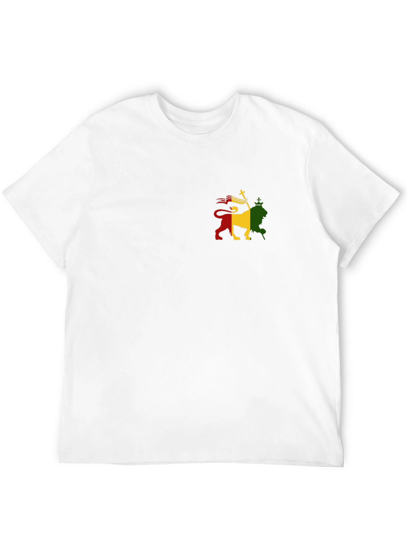 Rasta Lion Black T-Shirt - Reggae Style
