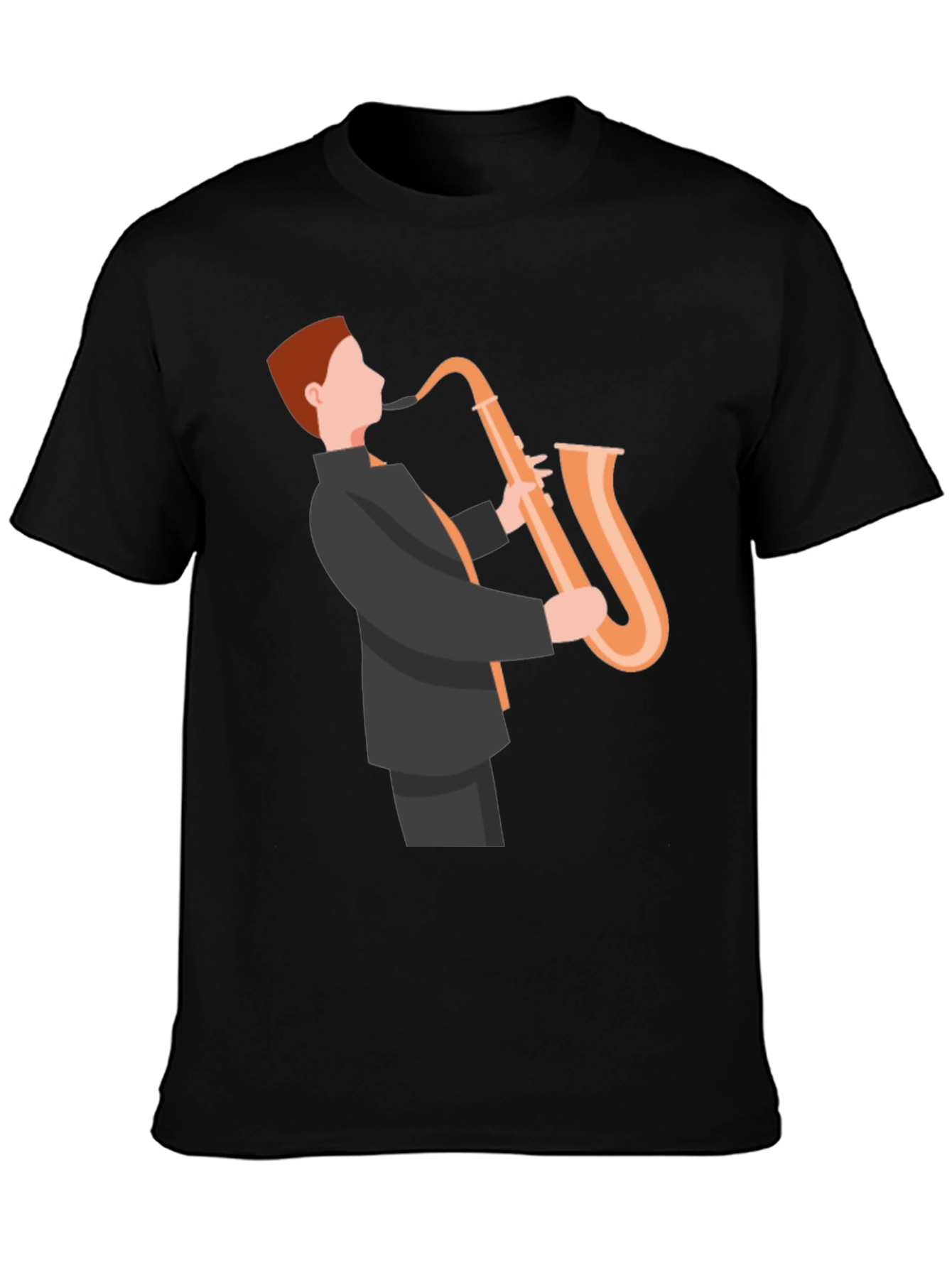 Saxophone Player Graphic T-Shirt