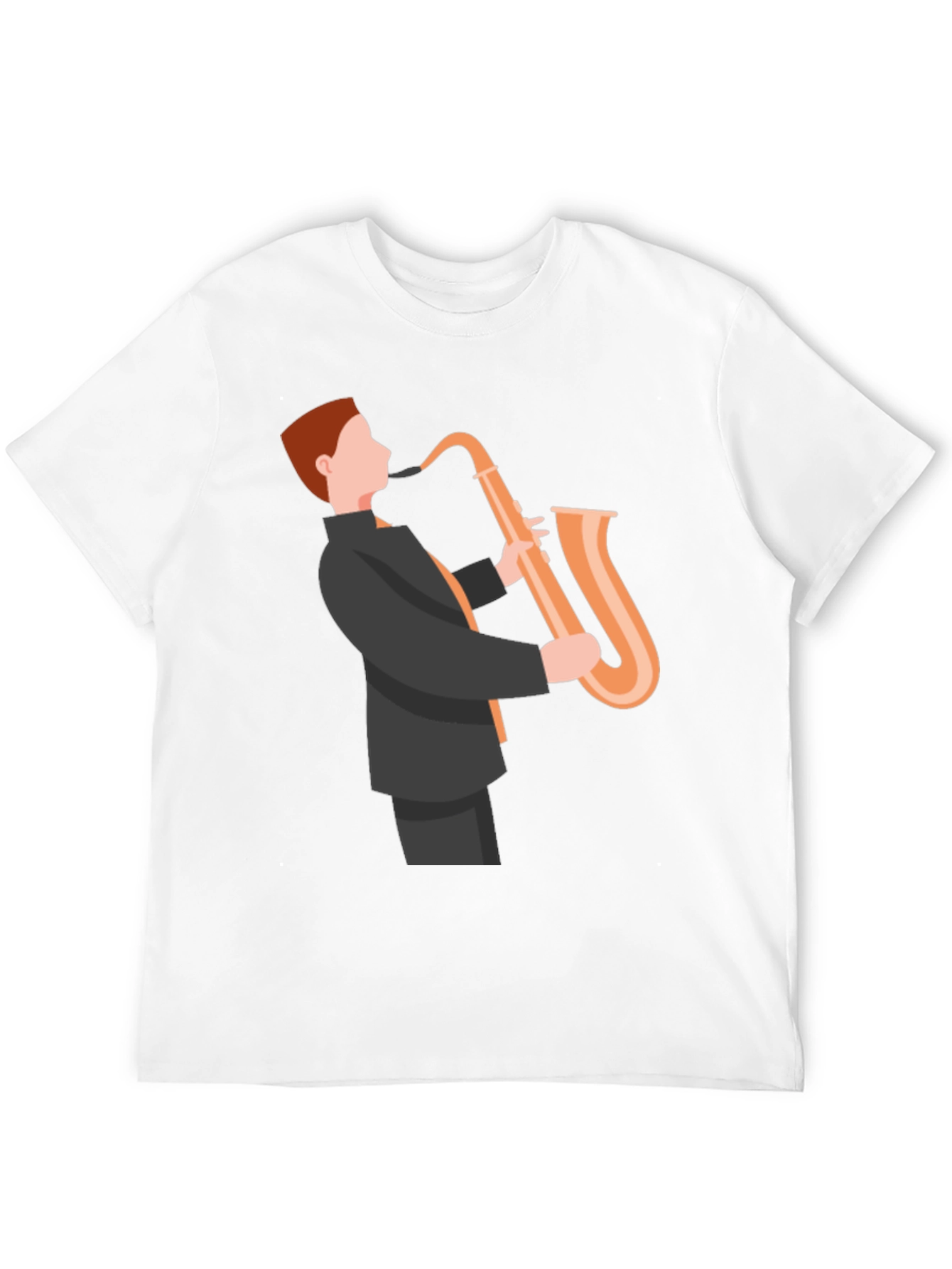 Saxophone Player Graphic T-Shirt