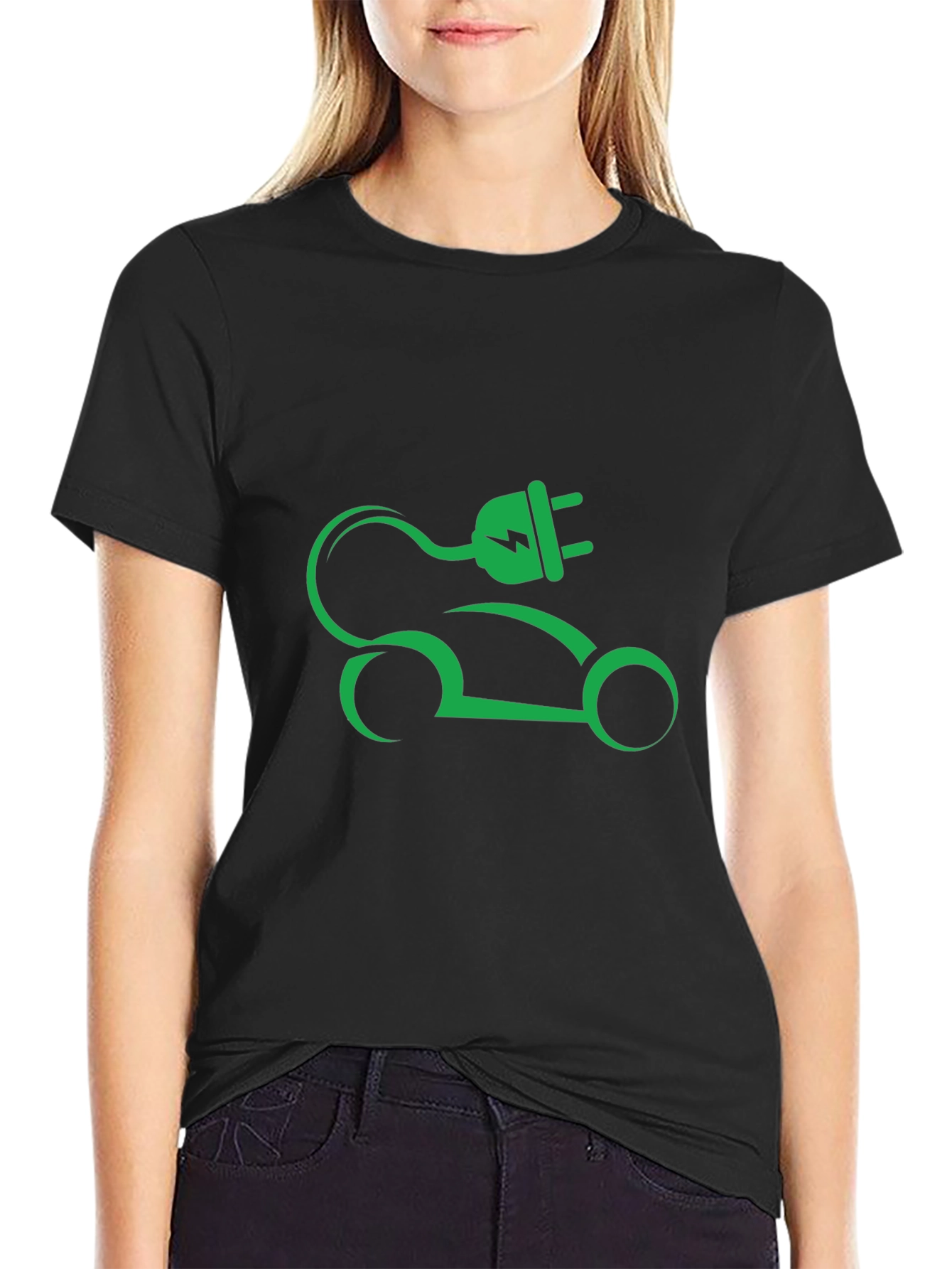 Electric Car T-Shirt - Green Energy