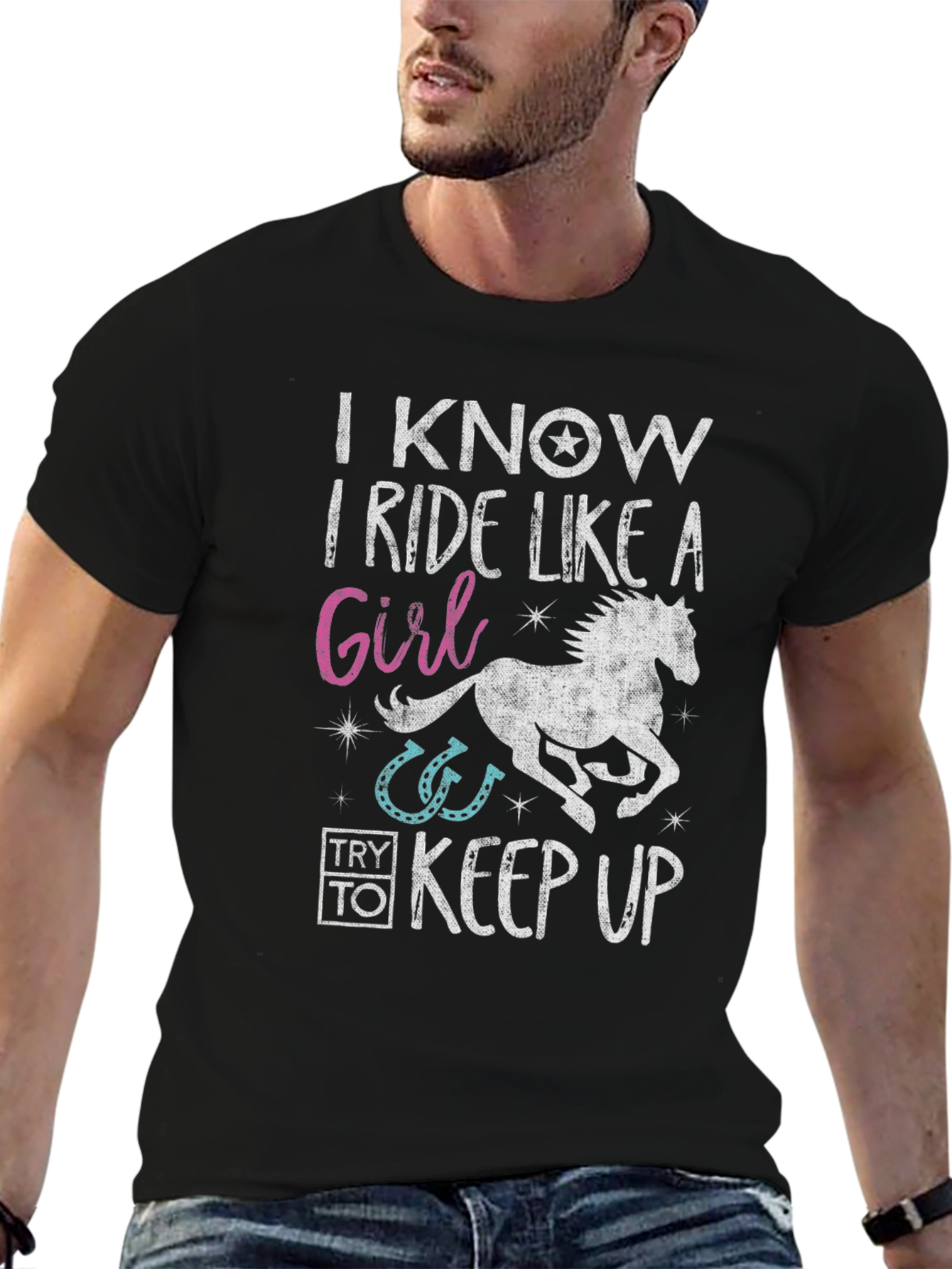 I Ride Like a Girl Graphic Tee