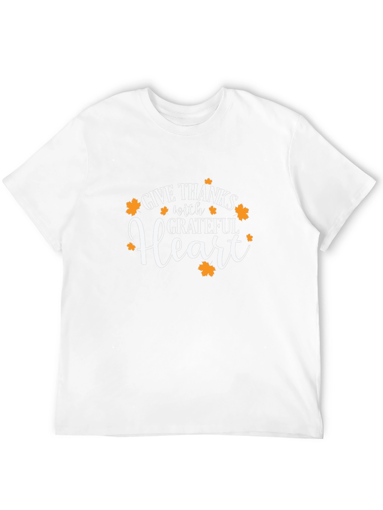 Thanksgiving Grateful Heart Graphic T-Shirt