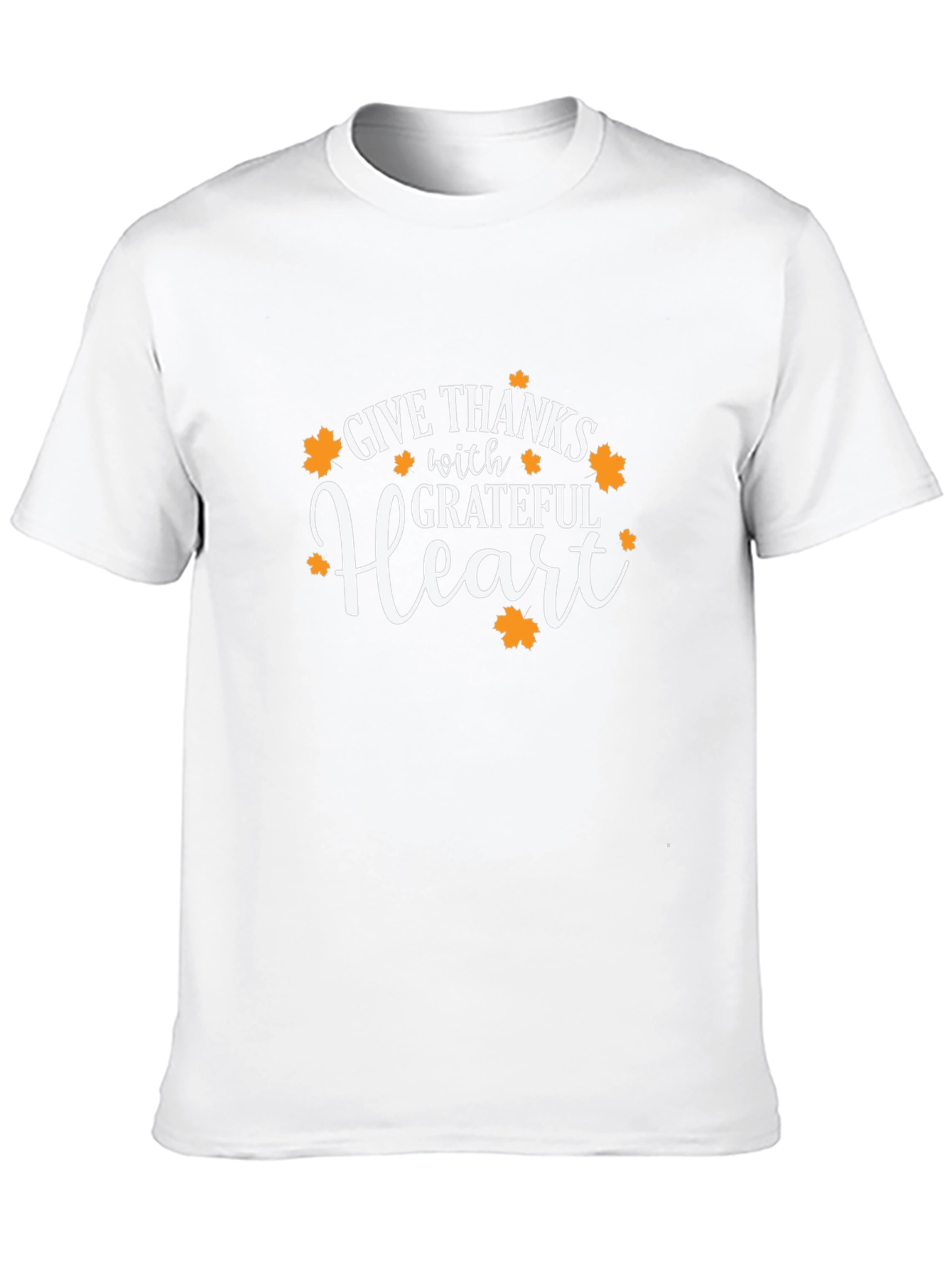 Thanksgiving Grateful Heart Graphic T-Shirt