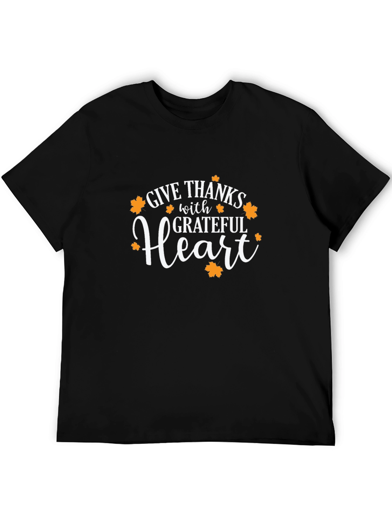 Thanksgiving Grateful Heart Graphic T-Shirt